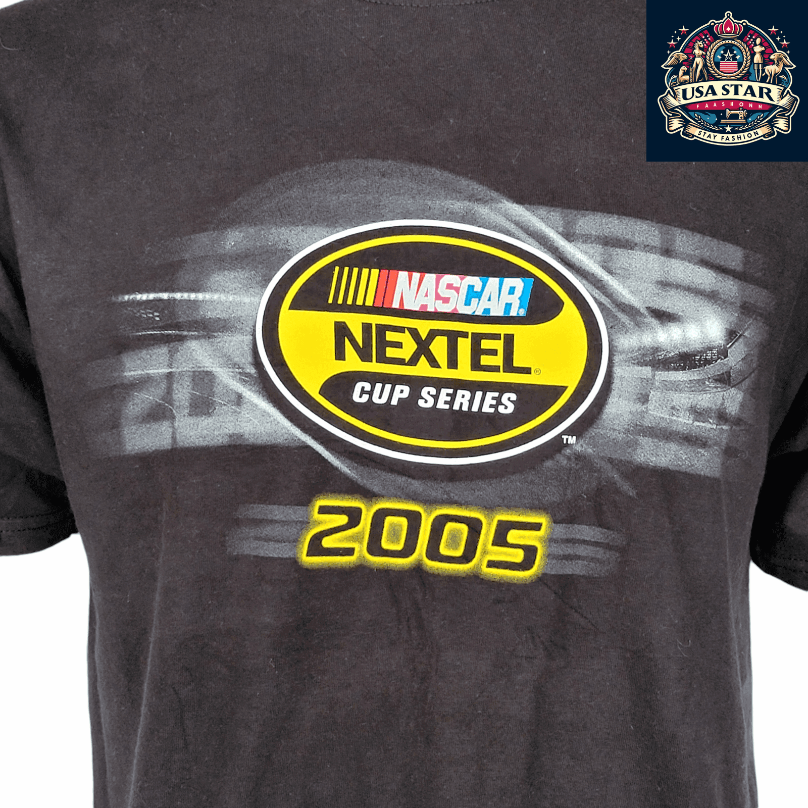 2005 Dale Earnhardt Jr. 8 Budweiser T-Shirt - NASCAR Nextel Cup Series - Size Large - Comfortable Fit - USASTARFASHION