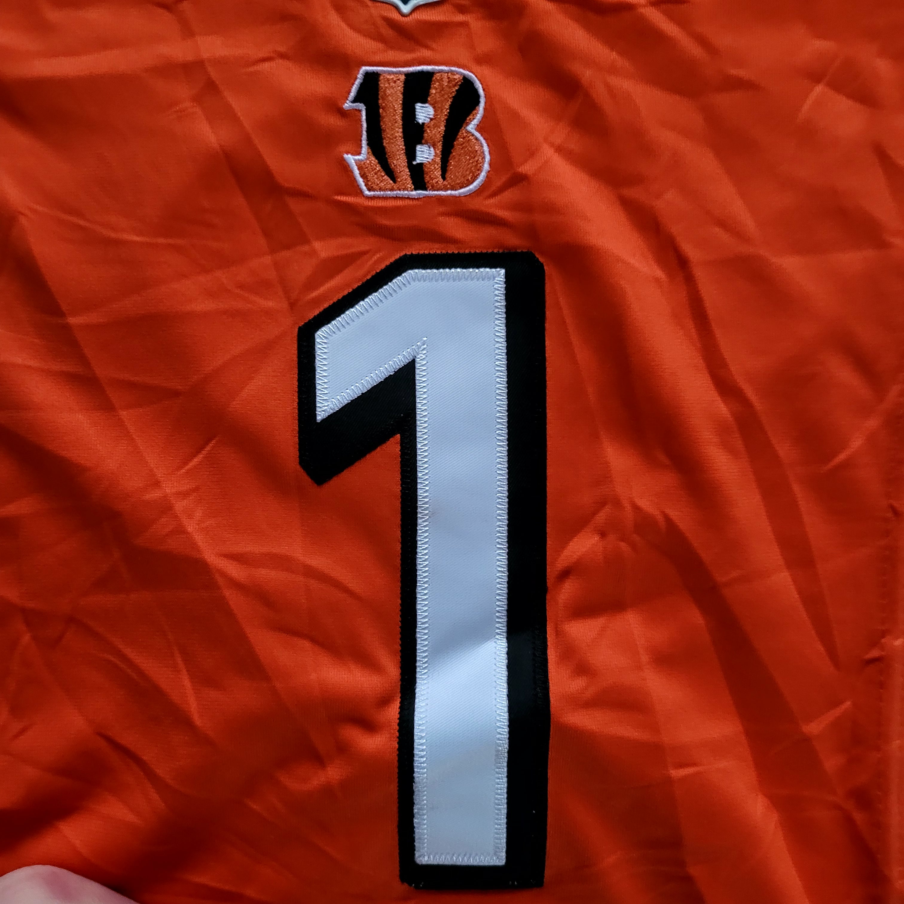 Cincinnati Bengals Ja'Marr Chase Youth Jersey - M (10/12) - USASTARFASHION