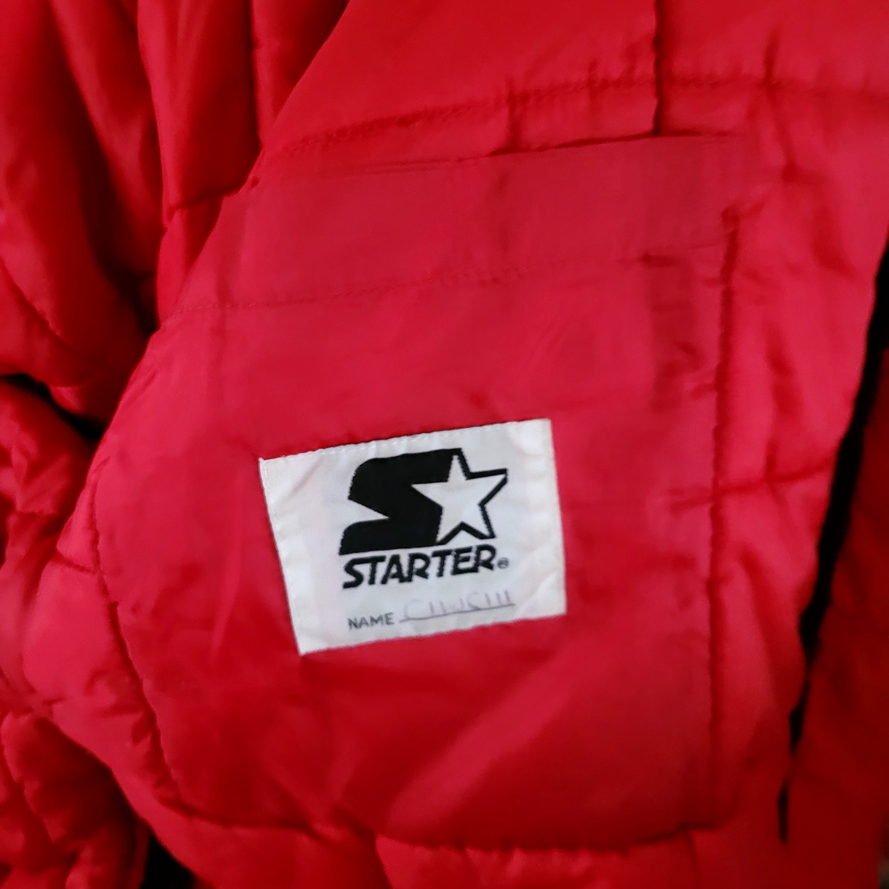 Vintage Chicago Bulls Starter Jacket - Size L - USASTARFASHION
