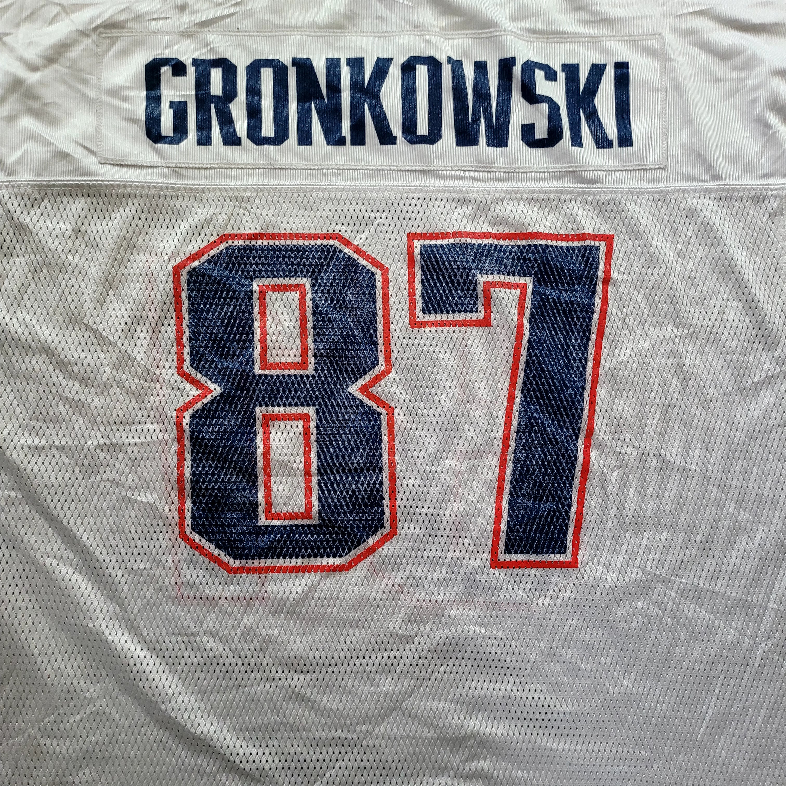Reebok Rob Gronkowski #87 New England Patriots Jersey - Size 2XL - USASTARFASHION