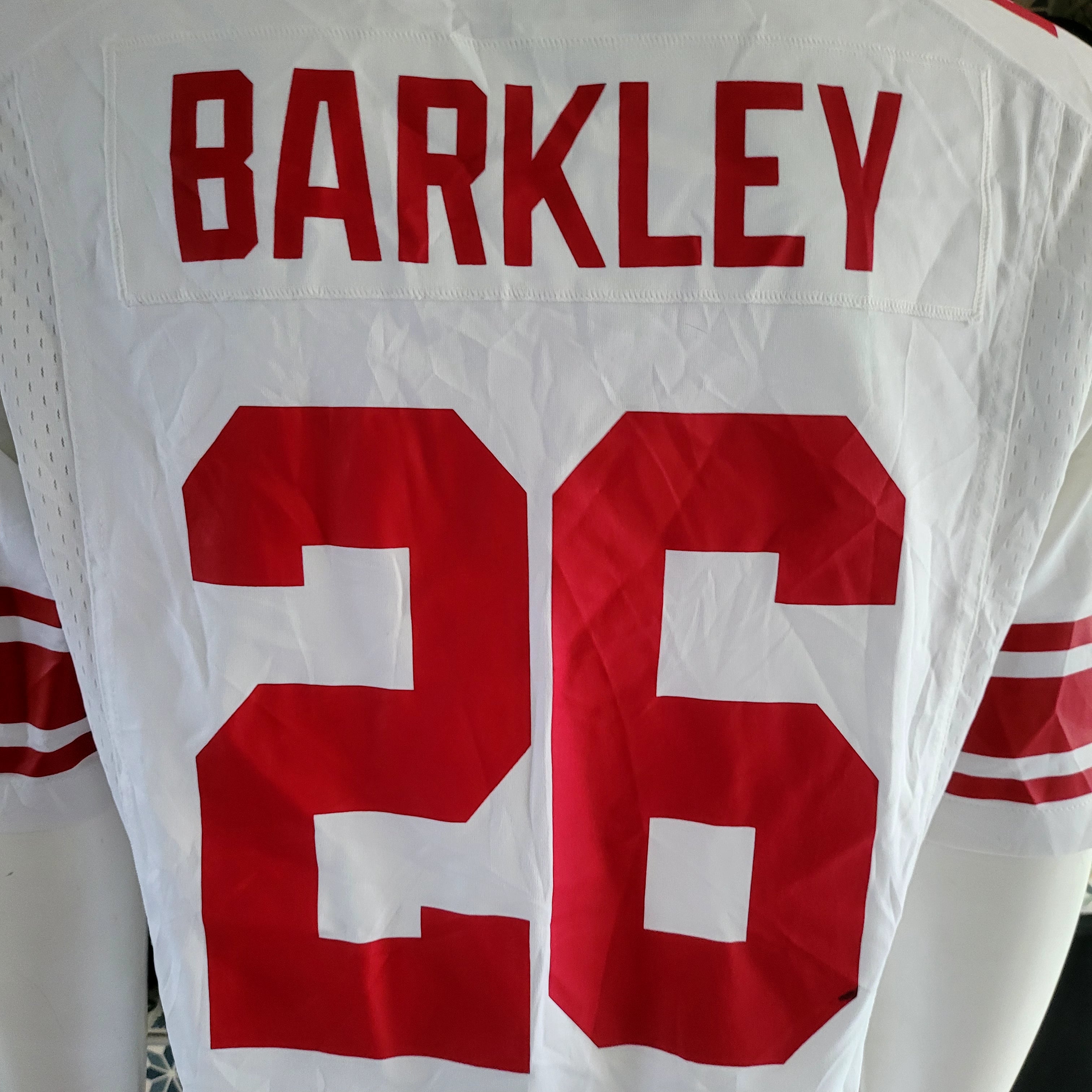 Nike Saquon Barkley New York Giants Jersey - Men's Medium - USASTARFASHION