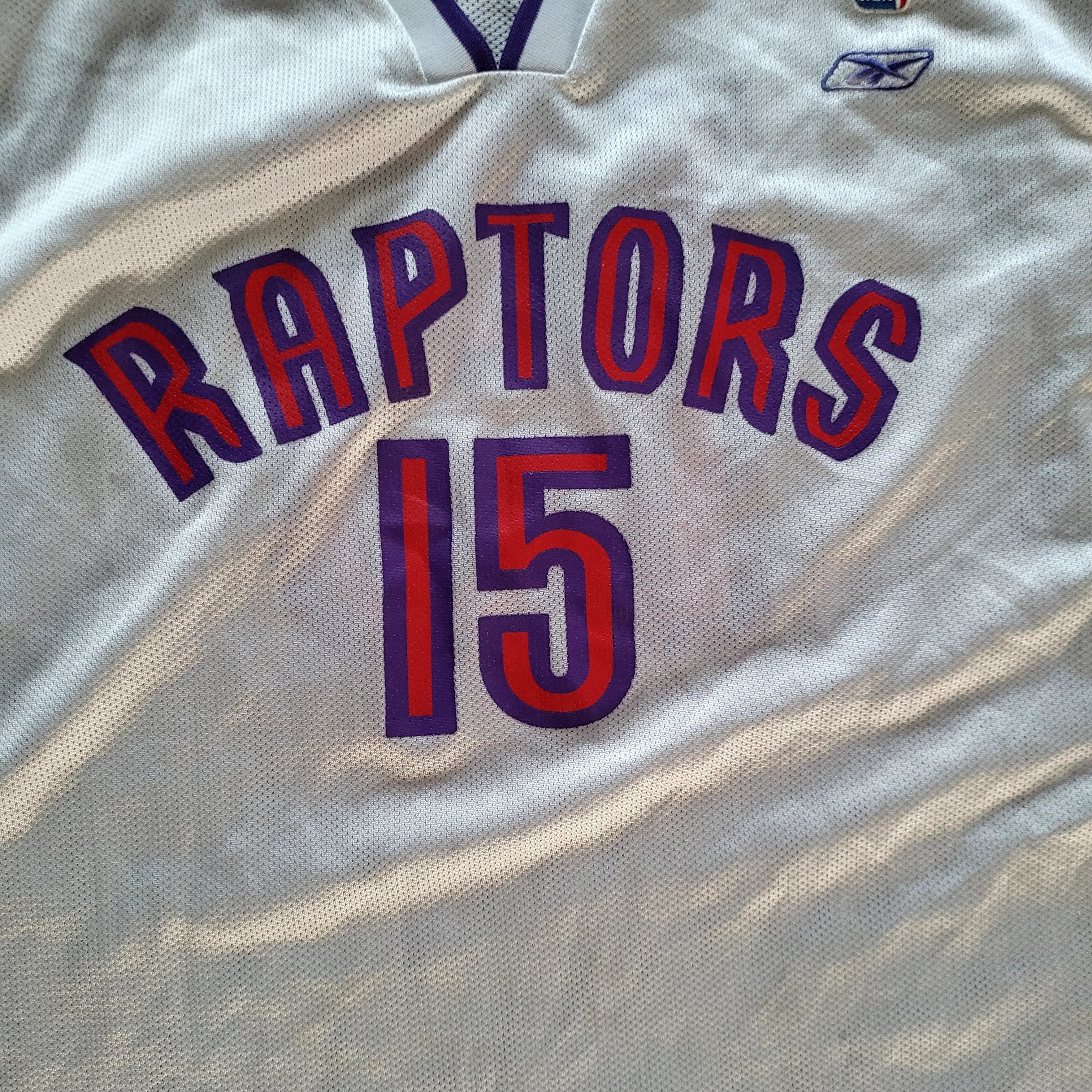 Reebok Vince Carter Toronto Raptors Jersey - 2XL - USASTARFASHION