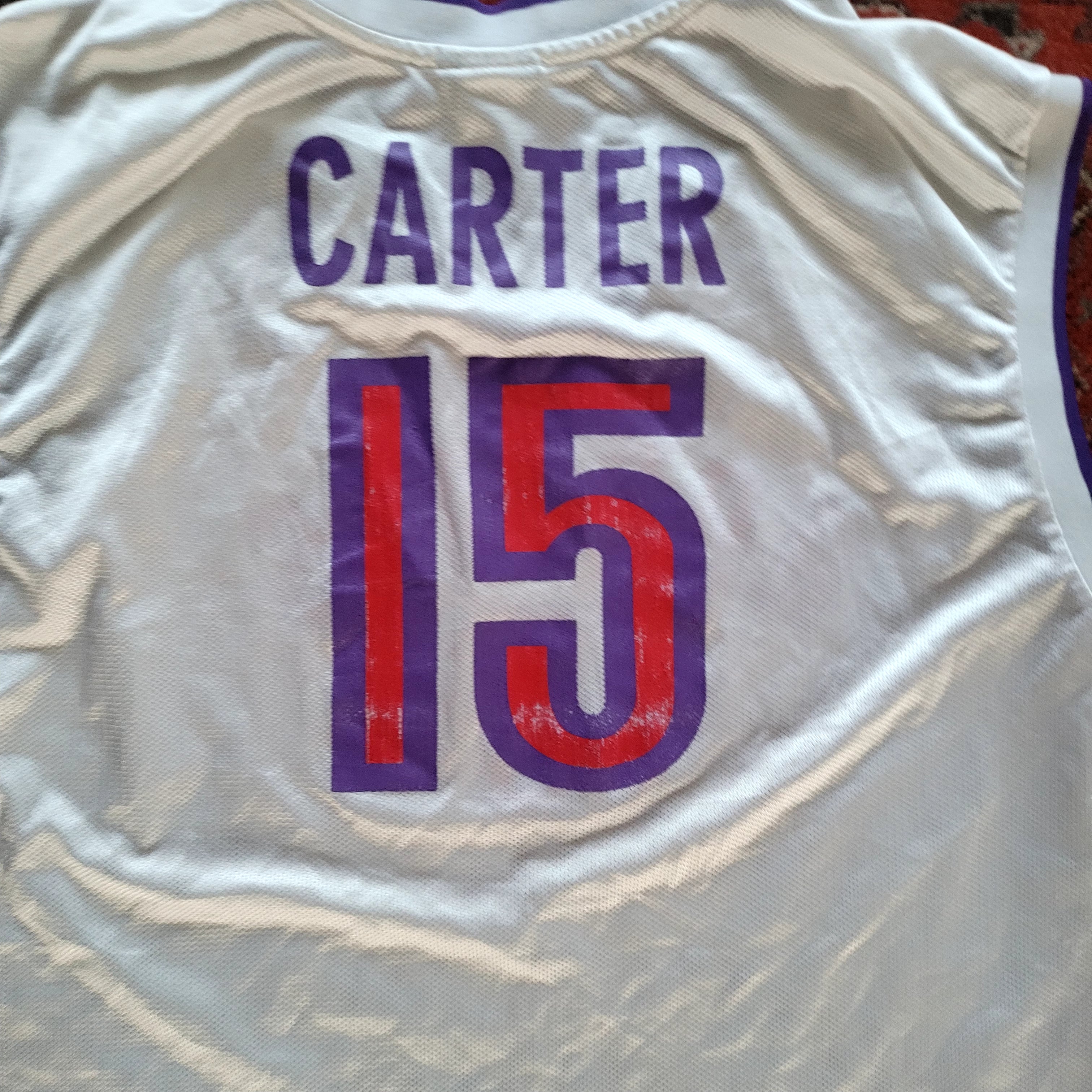 Reebok Vince Carter Toronto Raptors Jersey - 2XL - USASTARFASHION
