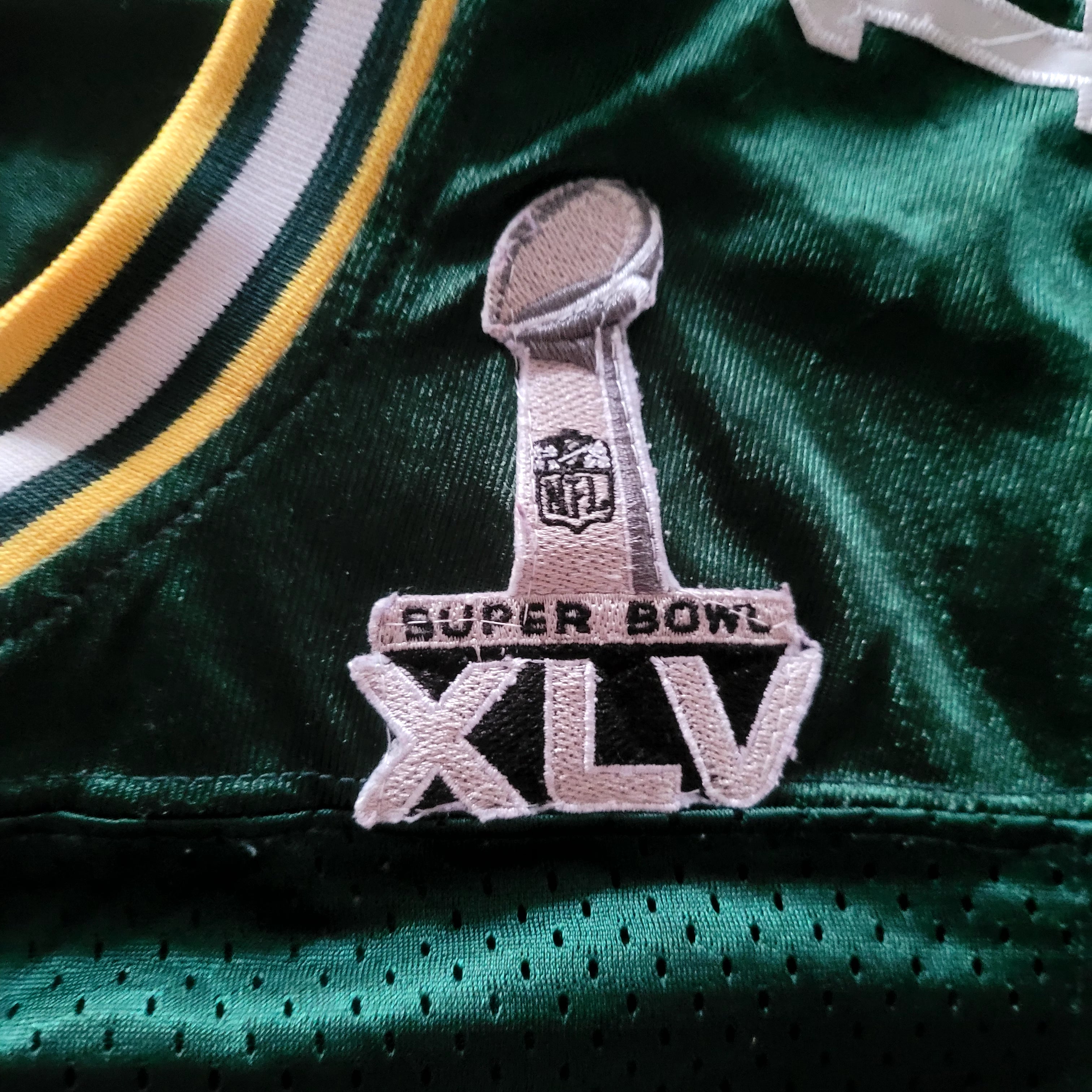 Greg Jennings Green Bay Packers Super Bowl XLV Youth Jersey - Size Small (10-12) - USASTARFASHION