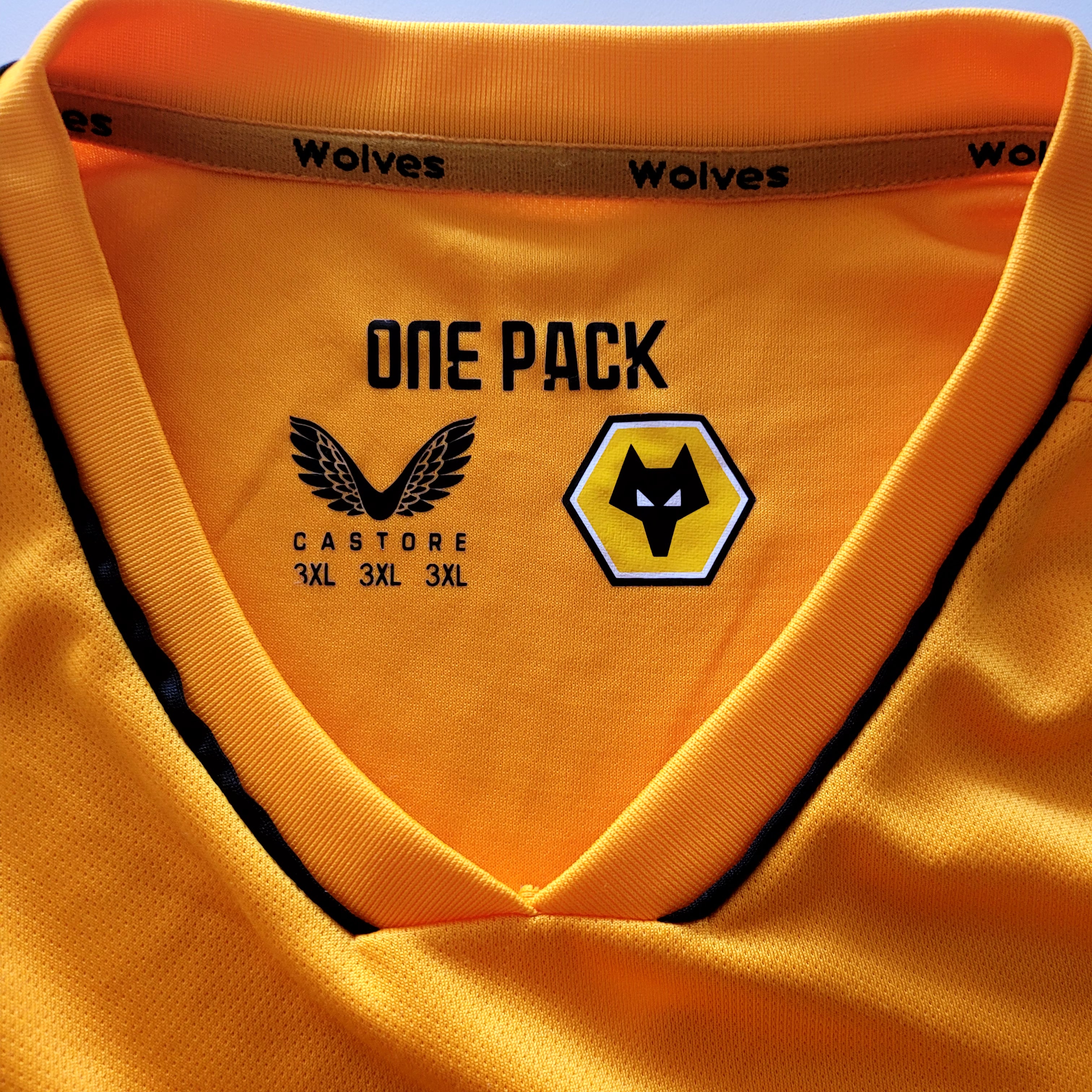 Castore Wolverhampton Wanderers 2021/22 Home Jersey – 3XL - USASTARFASHION