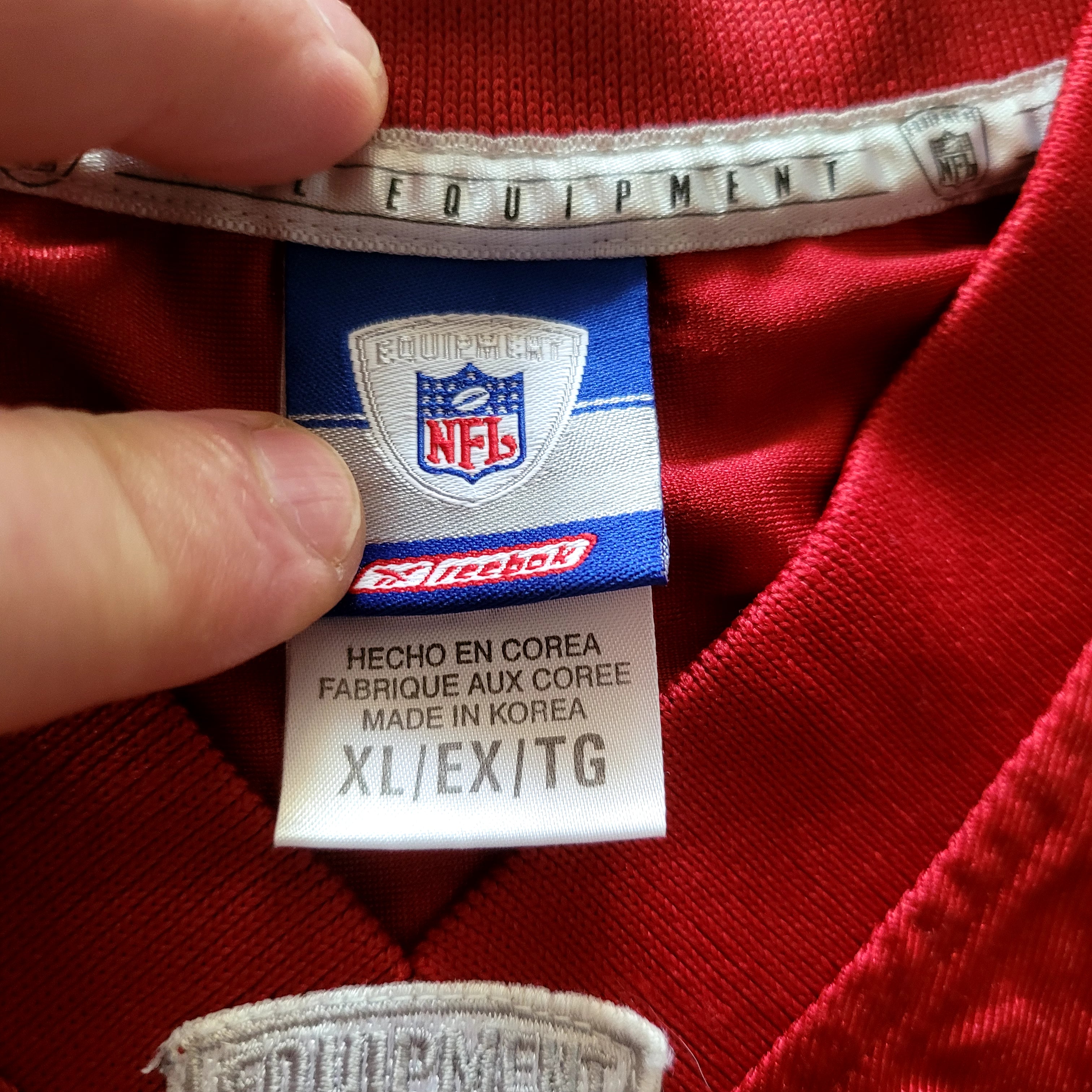 Reebok San Francisco 49ers Jeff Garcia #5 Jersey - Size XL - USASTARFASHION