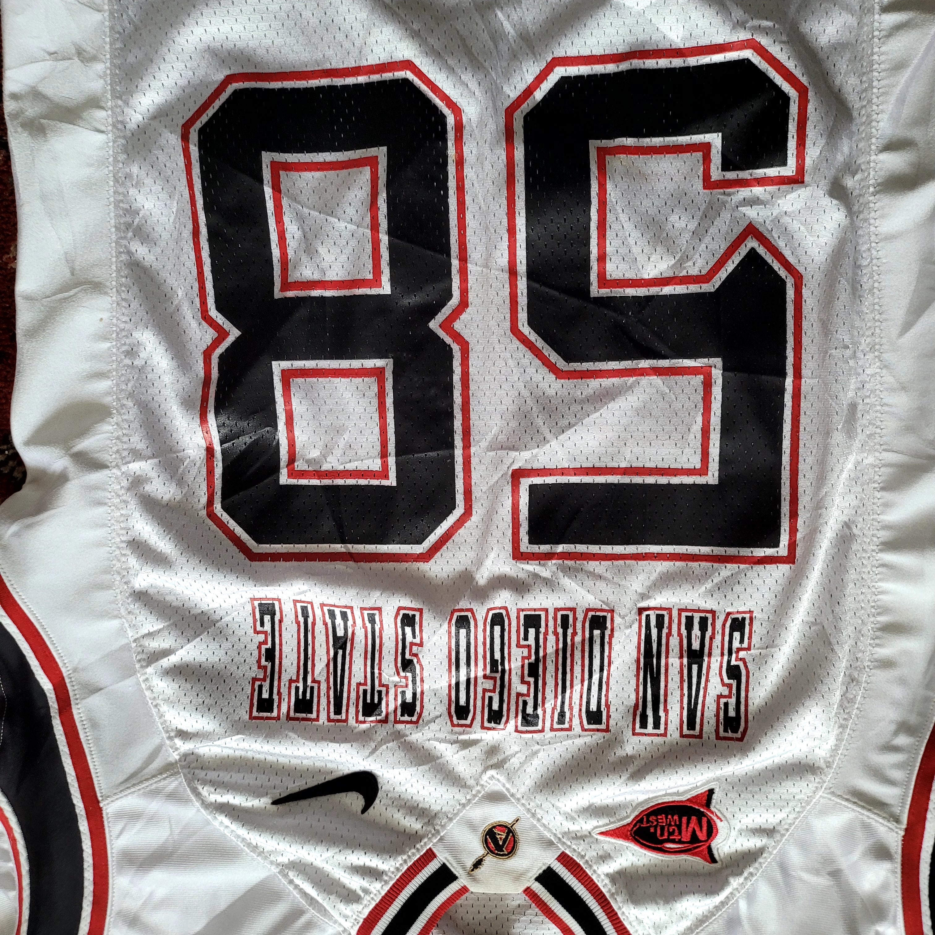 Rare 2000s Nike San Diego State Aztecs #58 Jersey - XL - USASTARFASHION