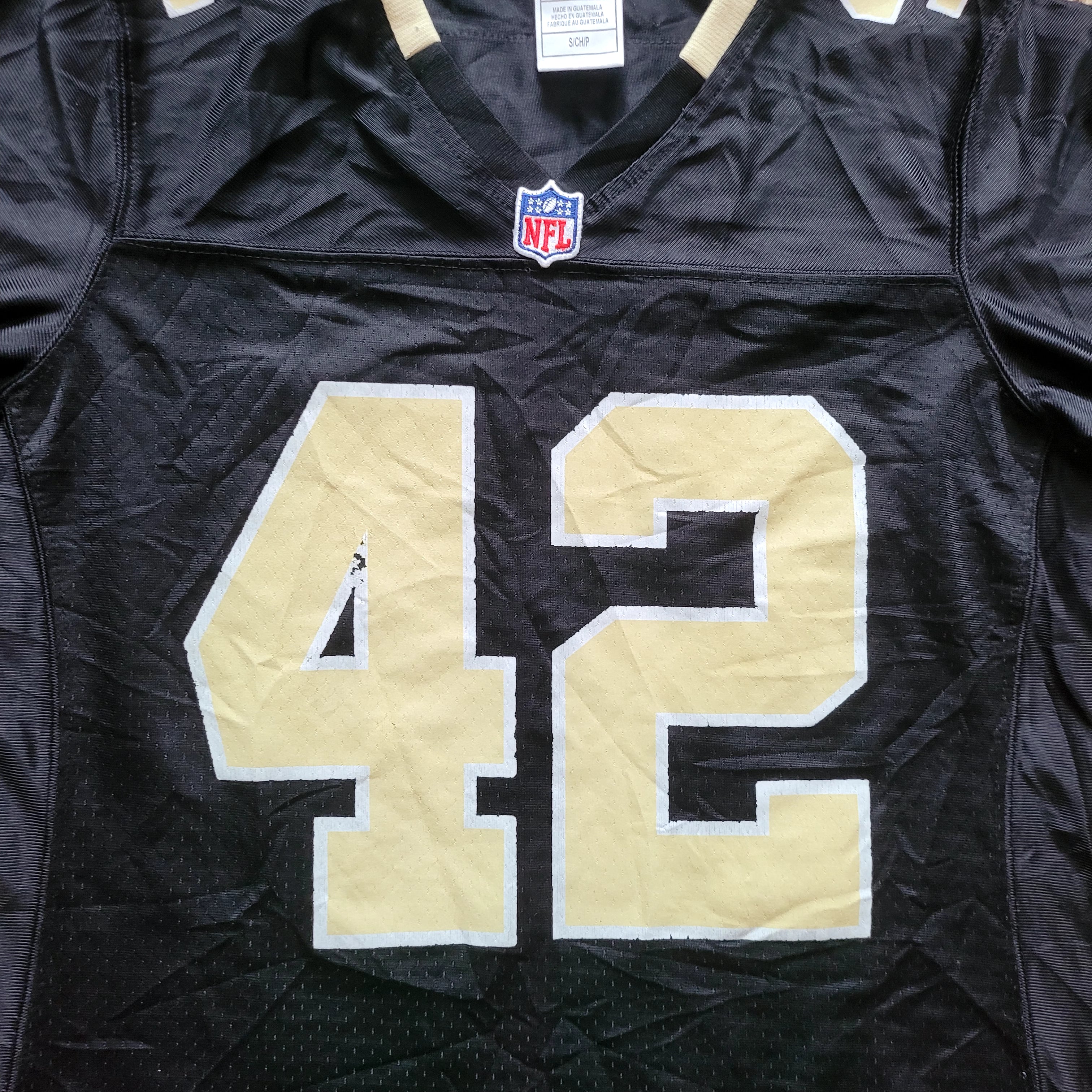 New Orleans Saints Zach Line #42 Jersey - Size Youth S - USASTARFASHION