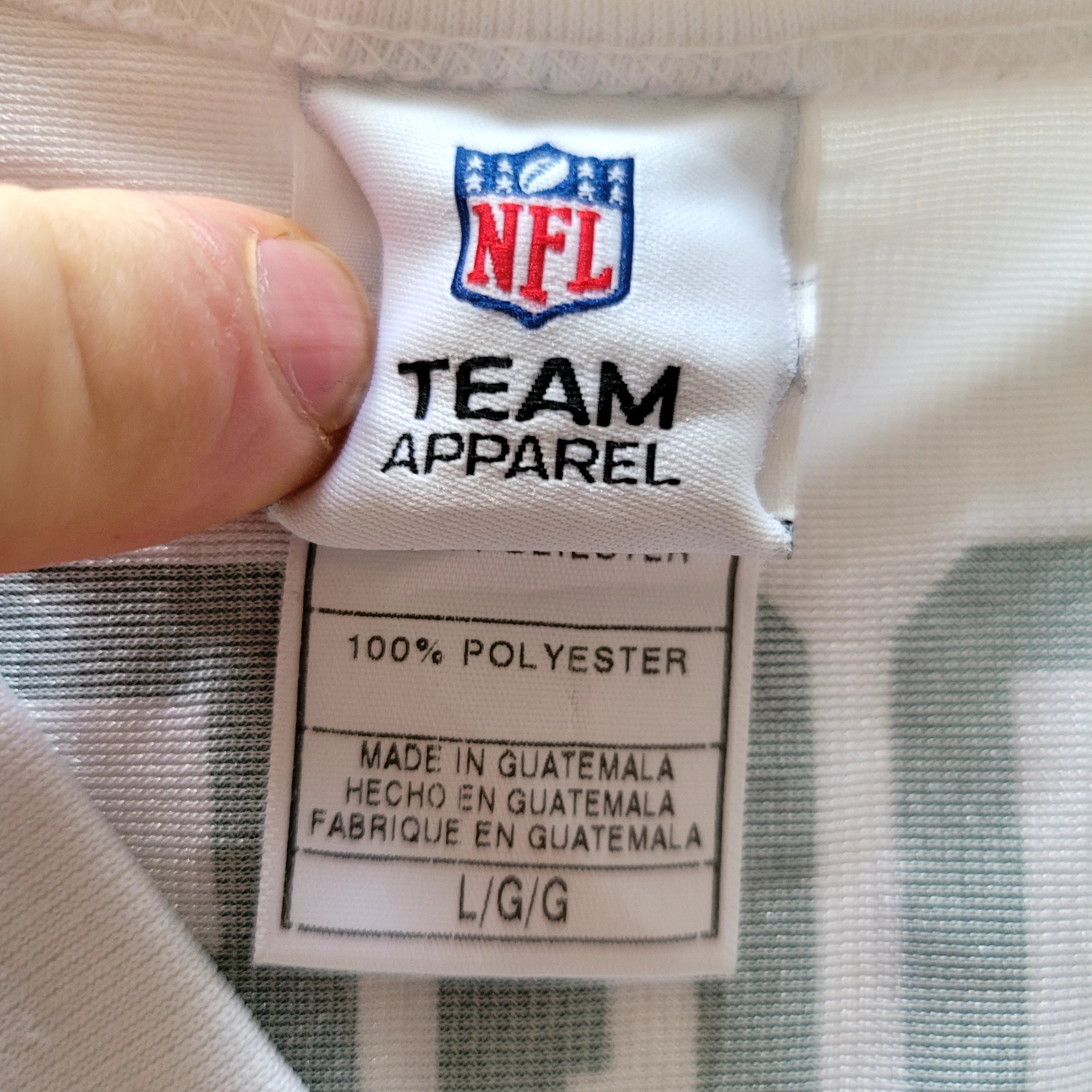NFL Team Apparel Green Bay Packers Aaron Rodgers #12 Jersey – White – Size L - USASTARFASHION