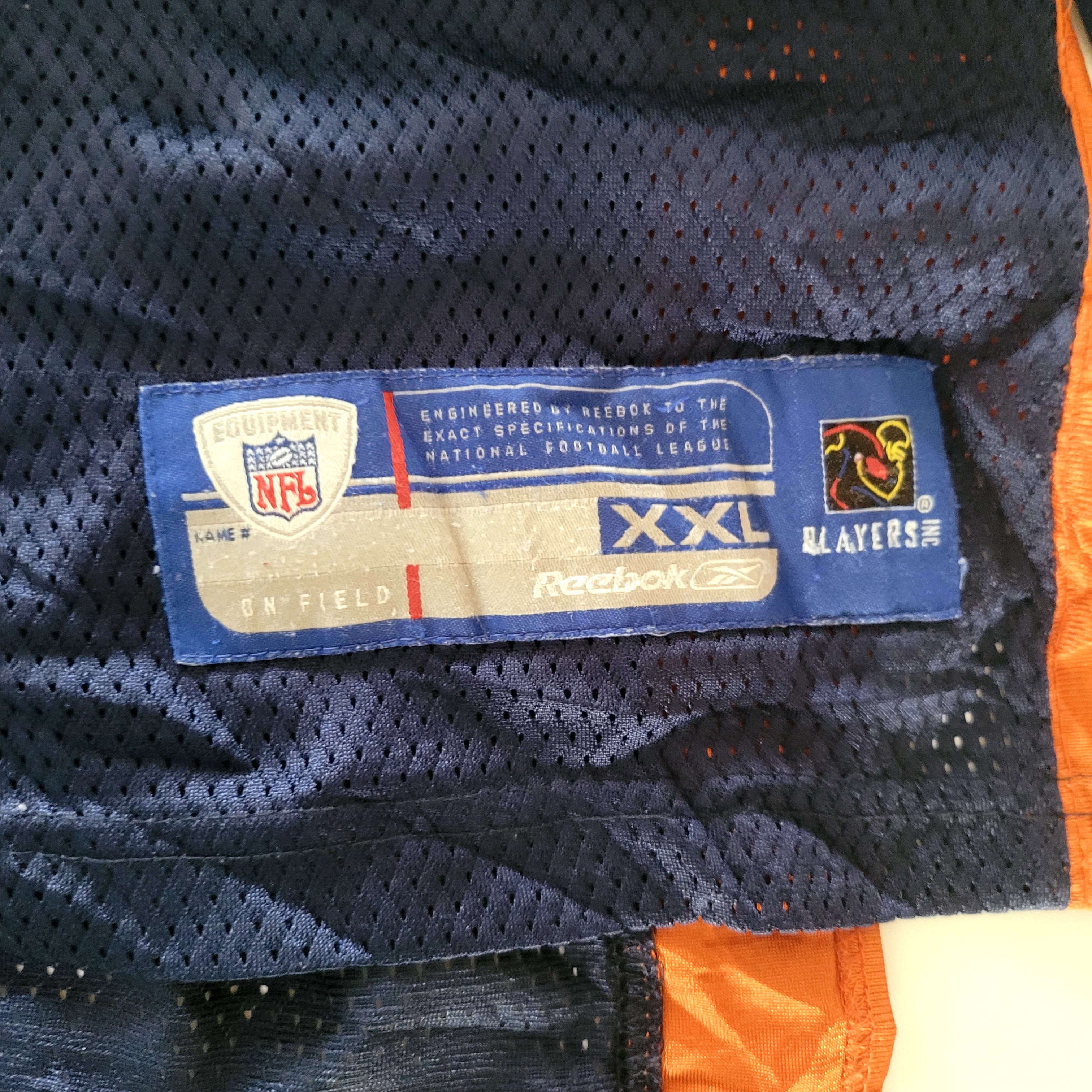 Reebok NFL Equipment Champ Bailey Denver Broncos Jersey – Size 2XL - USASTARFASHION