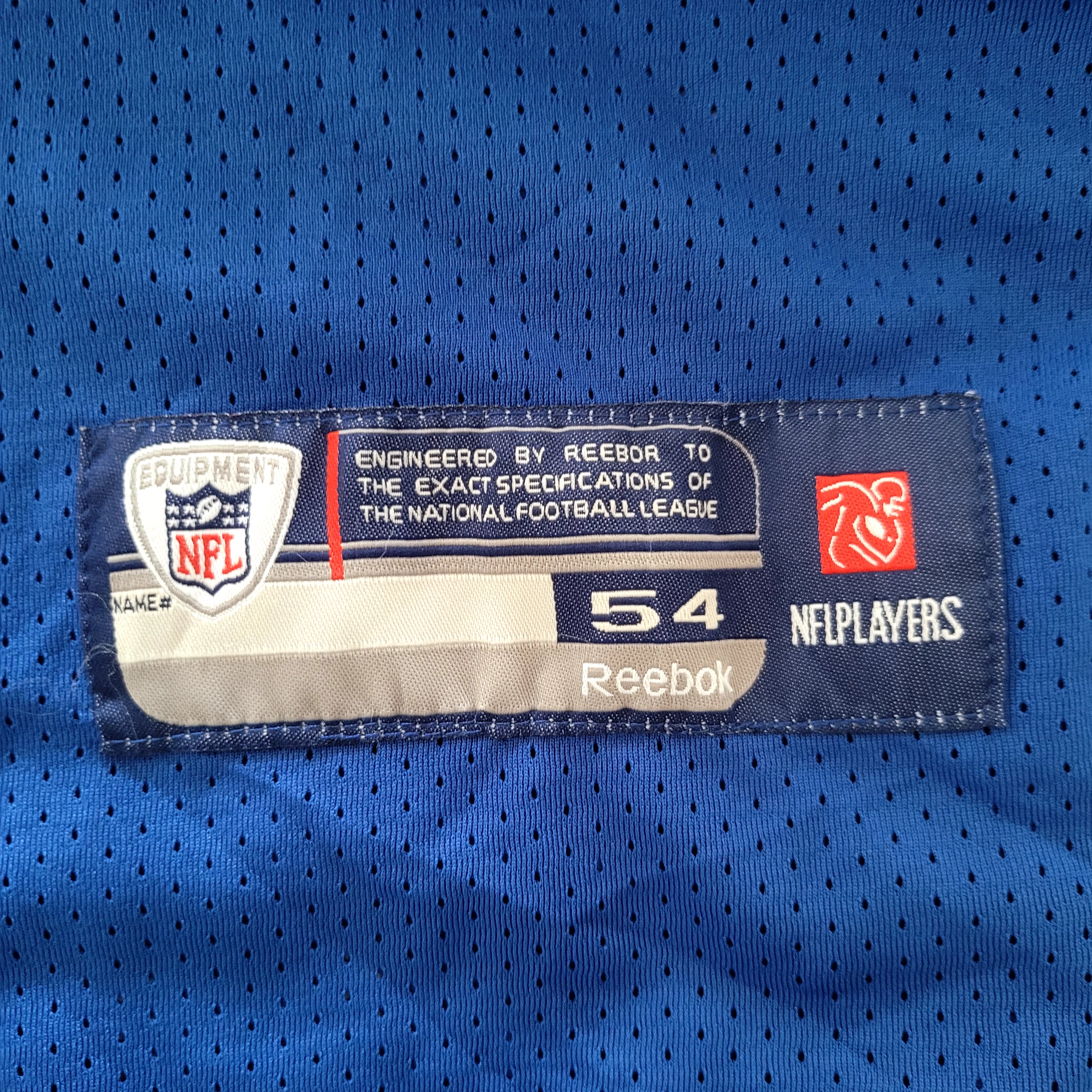 Reebok NFL Equipment Justin Tuck New York Giants Jersey – Size 54 - USASTARFASHION