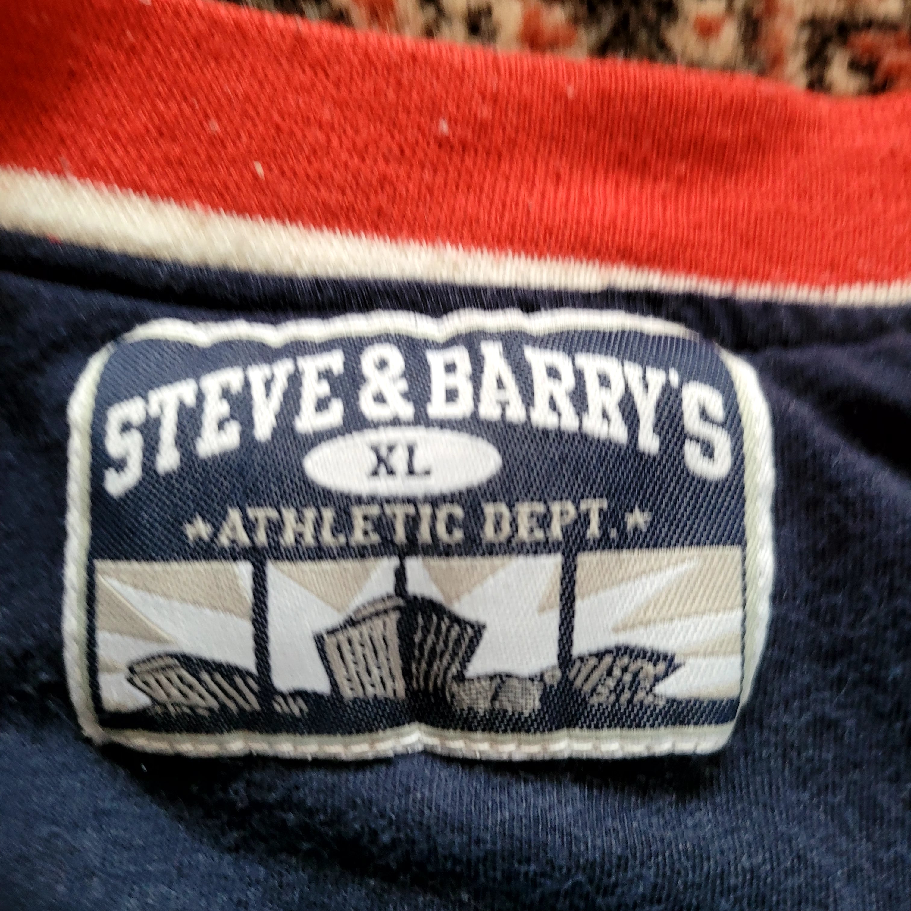 Steve & Barry's USA #76 Jersey with Thermal Undershirt sz 2XL - USASTARFASHION