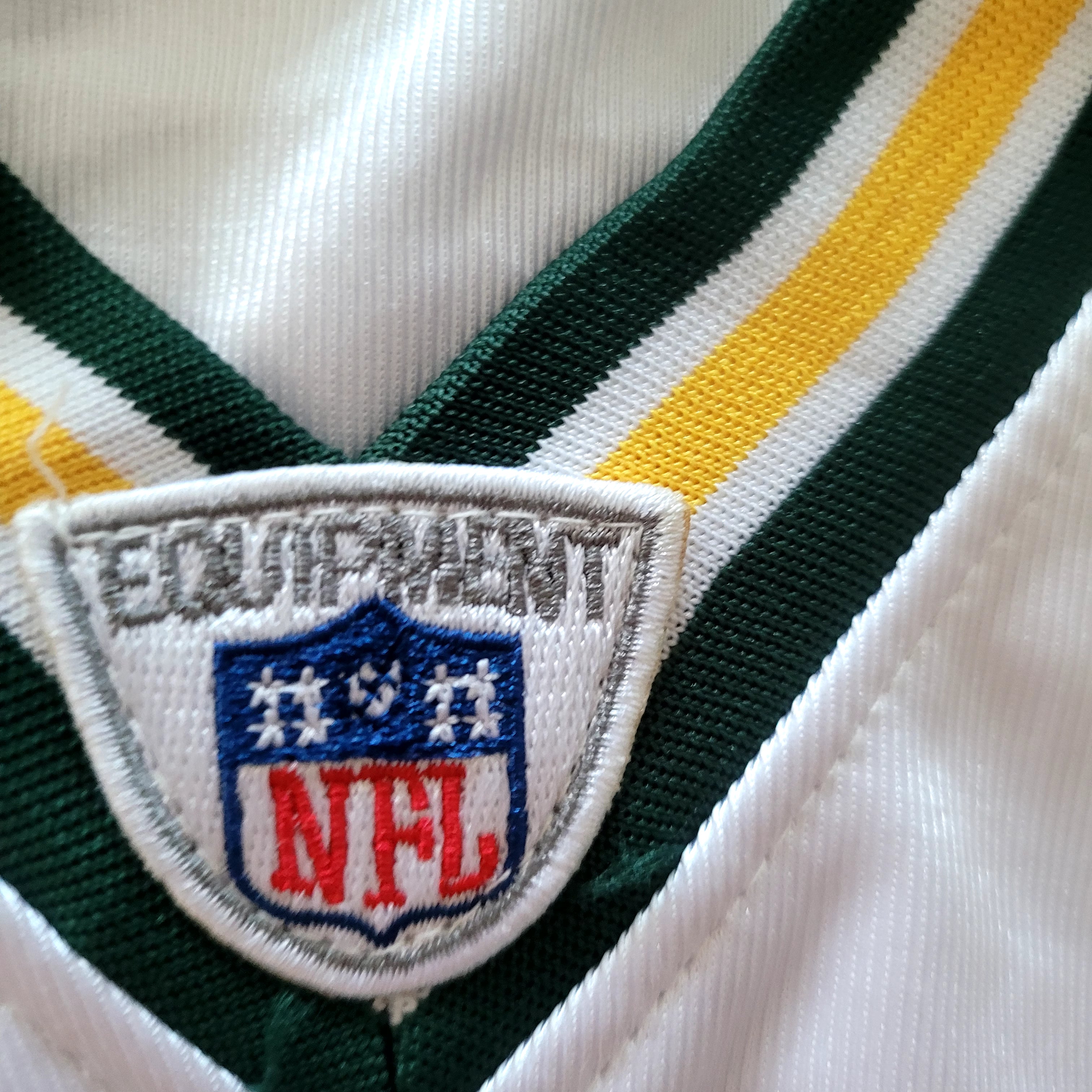 Reebok Green Bay Packers Aaron Rodgers #12 White Away Jersey (Men's Size 52) - USASTARFASHION
