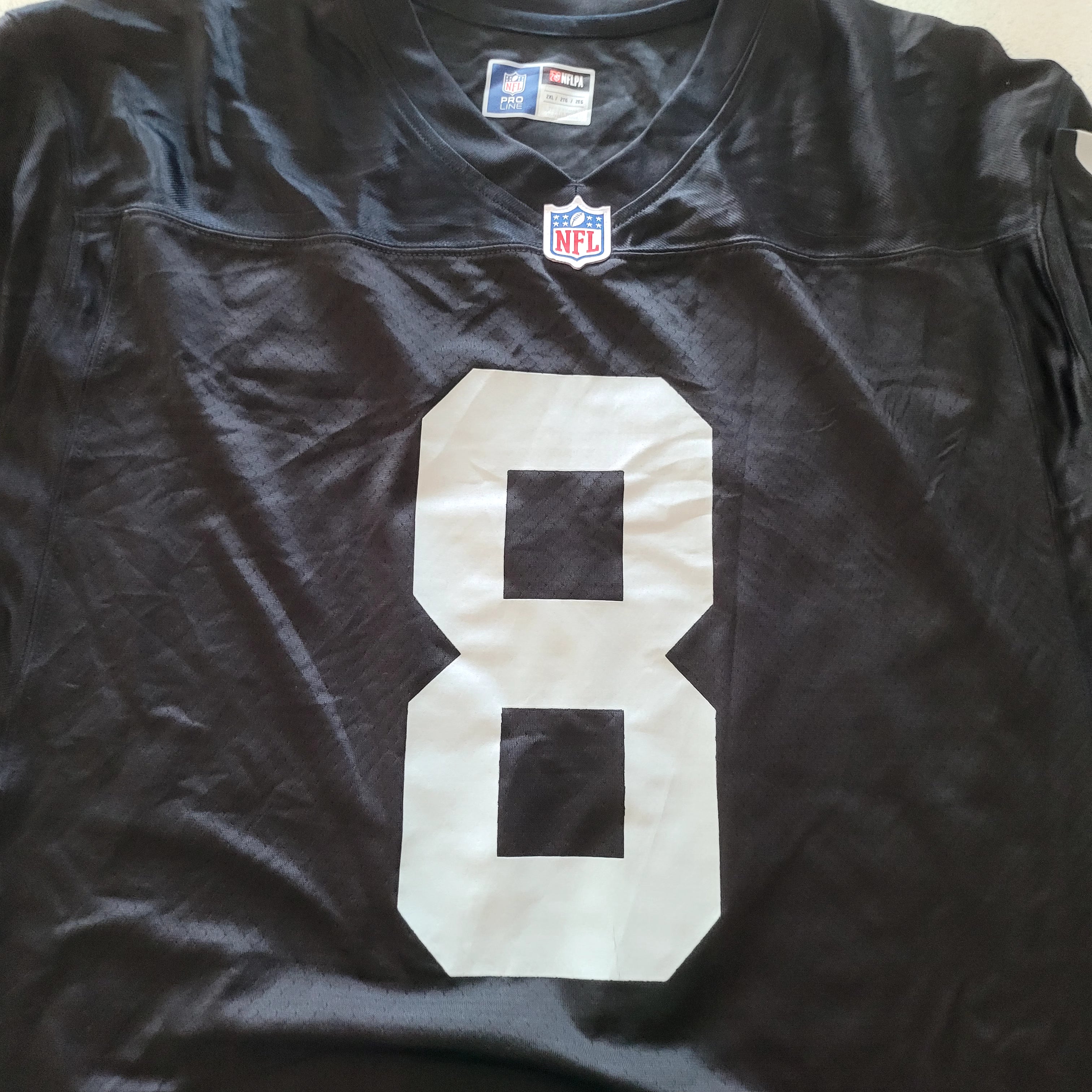 Las Vegas Raiders Josh Jacobs #8 Jersey (NFL Pro Line - 2XL) - USASTARFASHION
