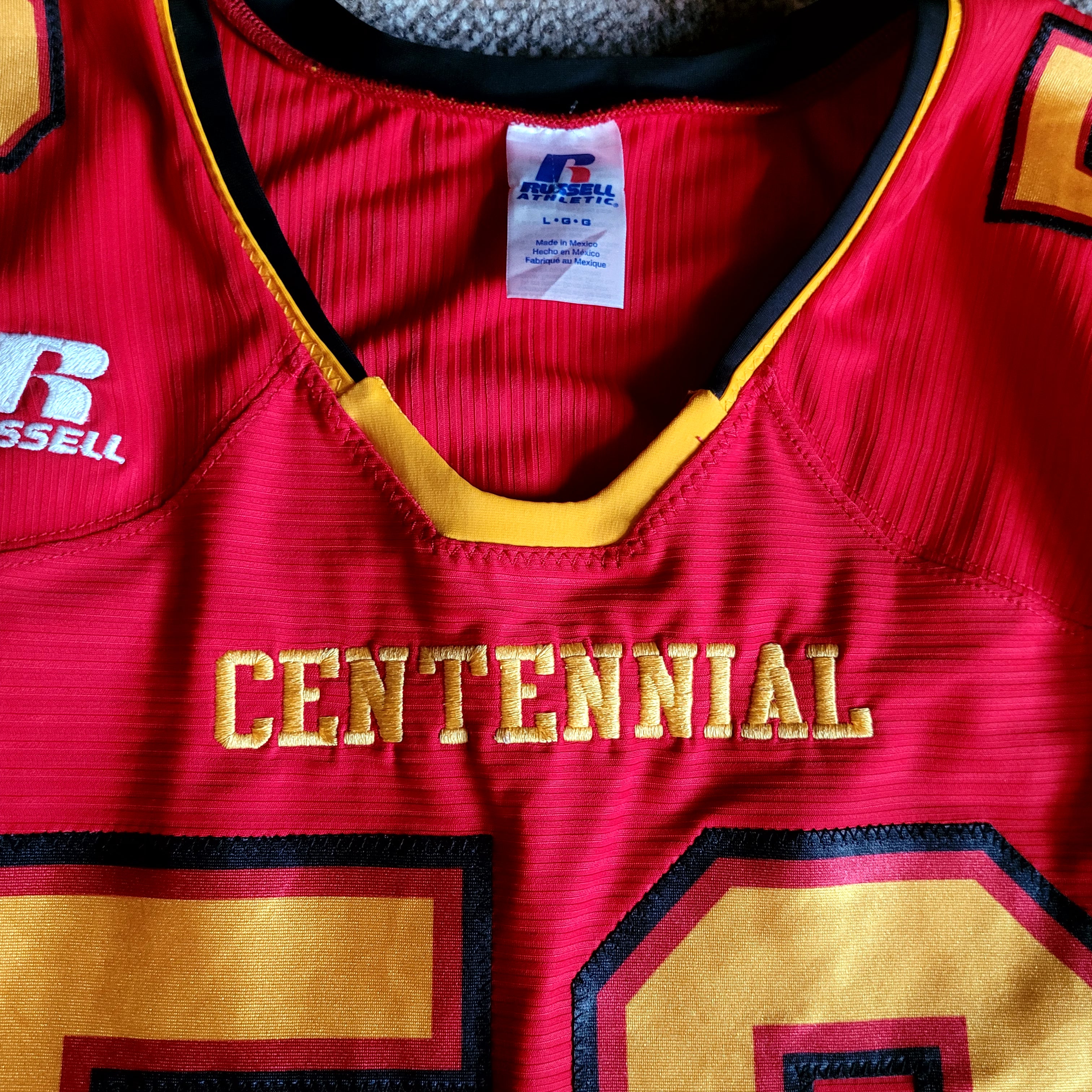 Russell Athletic Centennial #59 Football Jersey (Size L, Unisex Adult) - USASTARFASHION