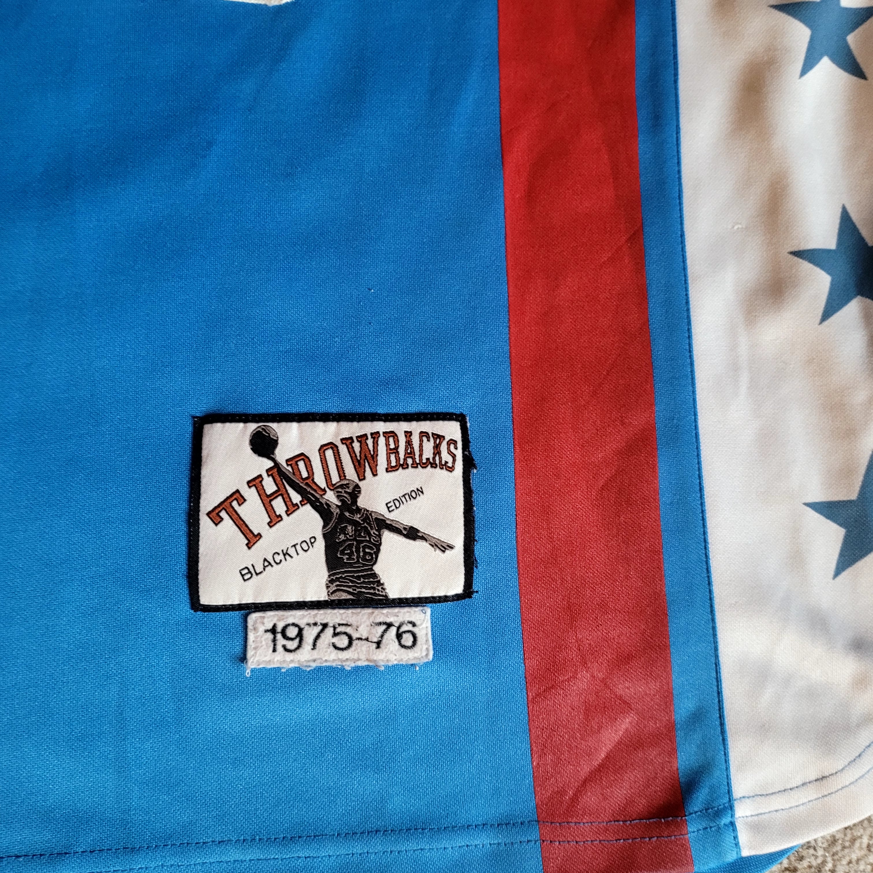 Authentic New York Jersey Throwbacks Blacktop Edition #32 Size L - USASTARFASHION