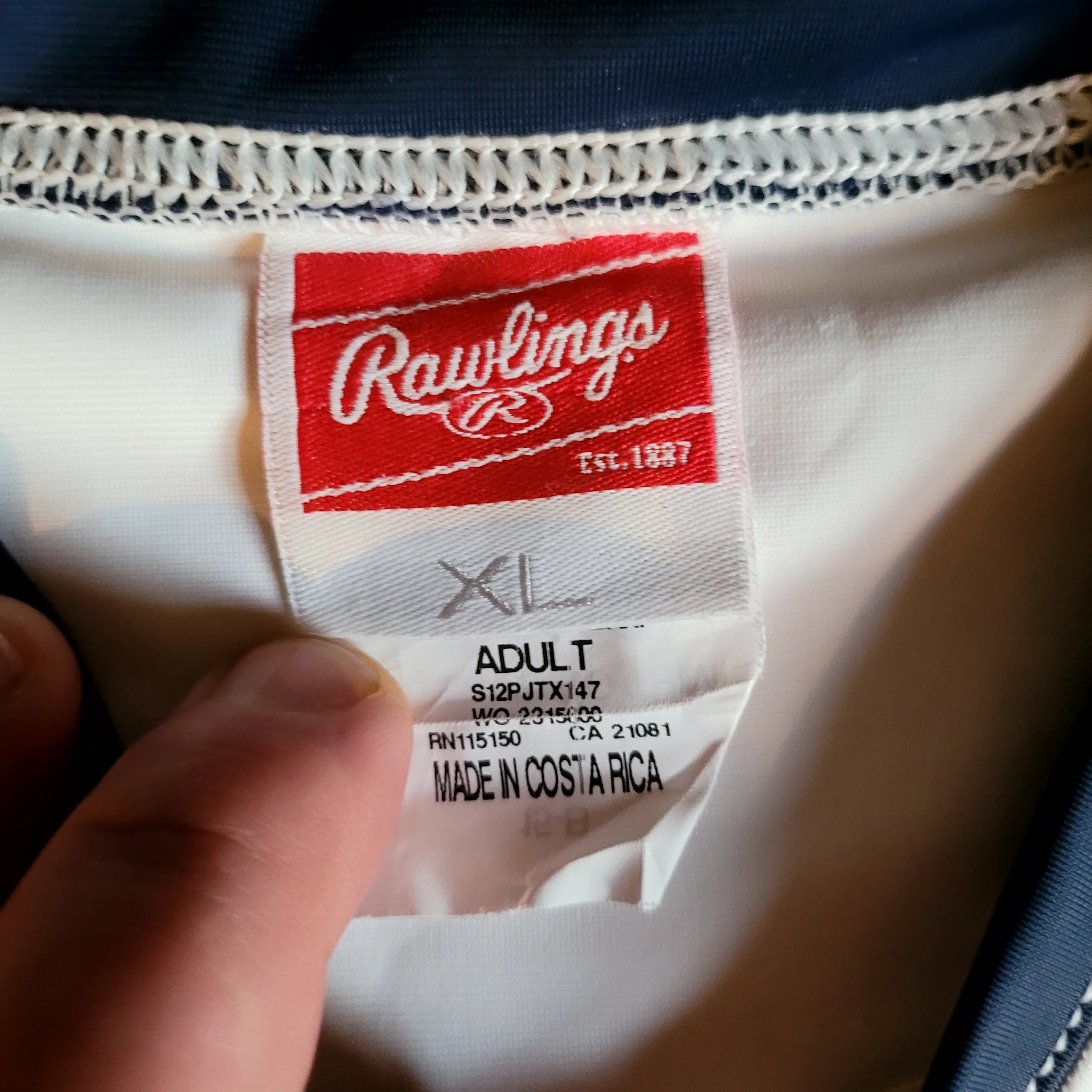 Rawlings #39 Football Jersey - Size XL - USASTARFASHION