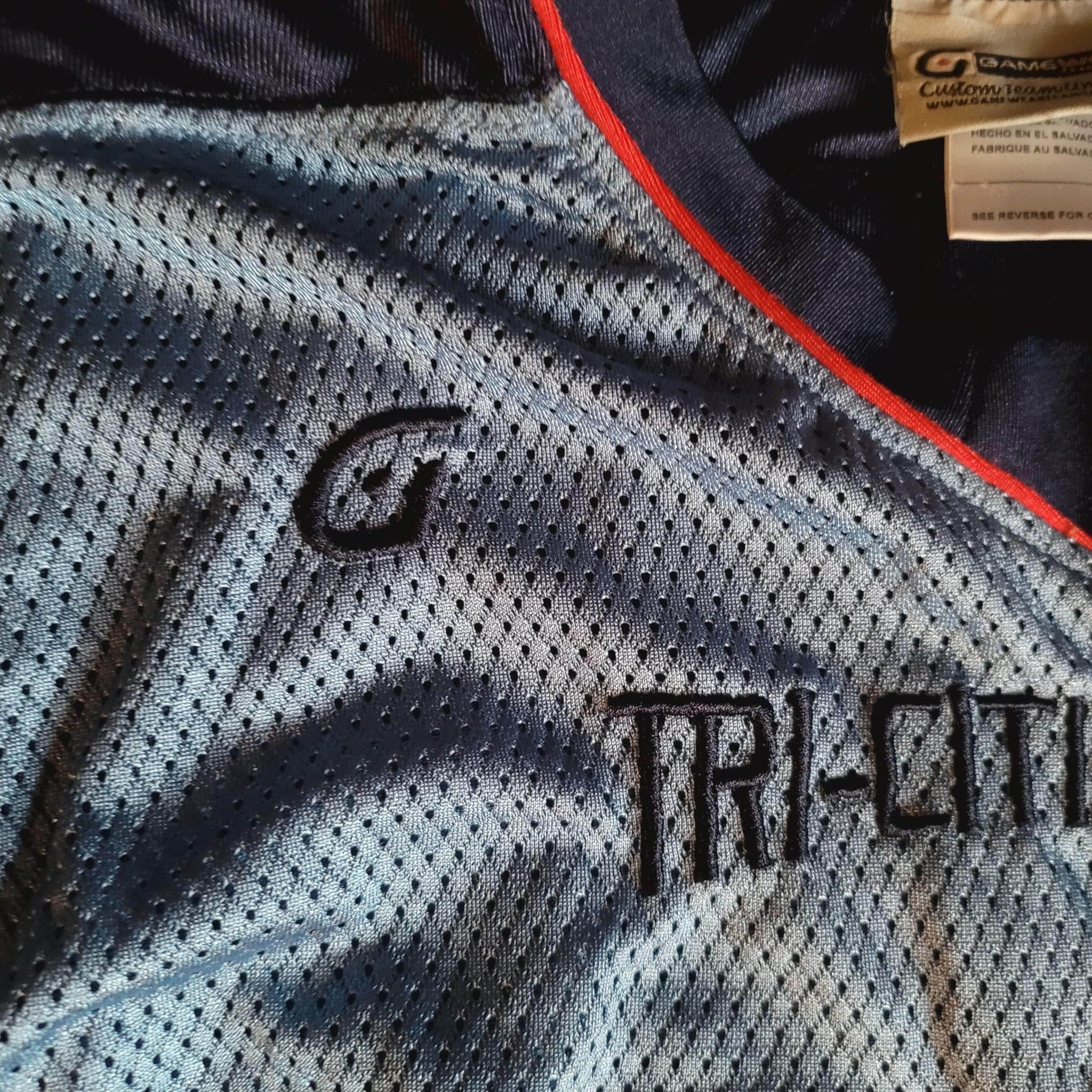 GameWear Team Sports Tri - Cities Titans 55 Jersey (Size L) - USASTARFASHION
