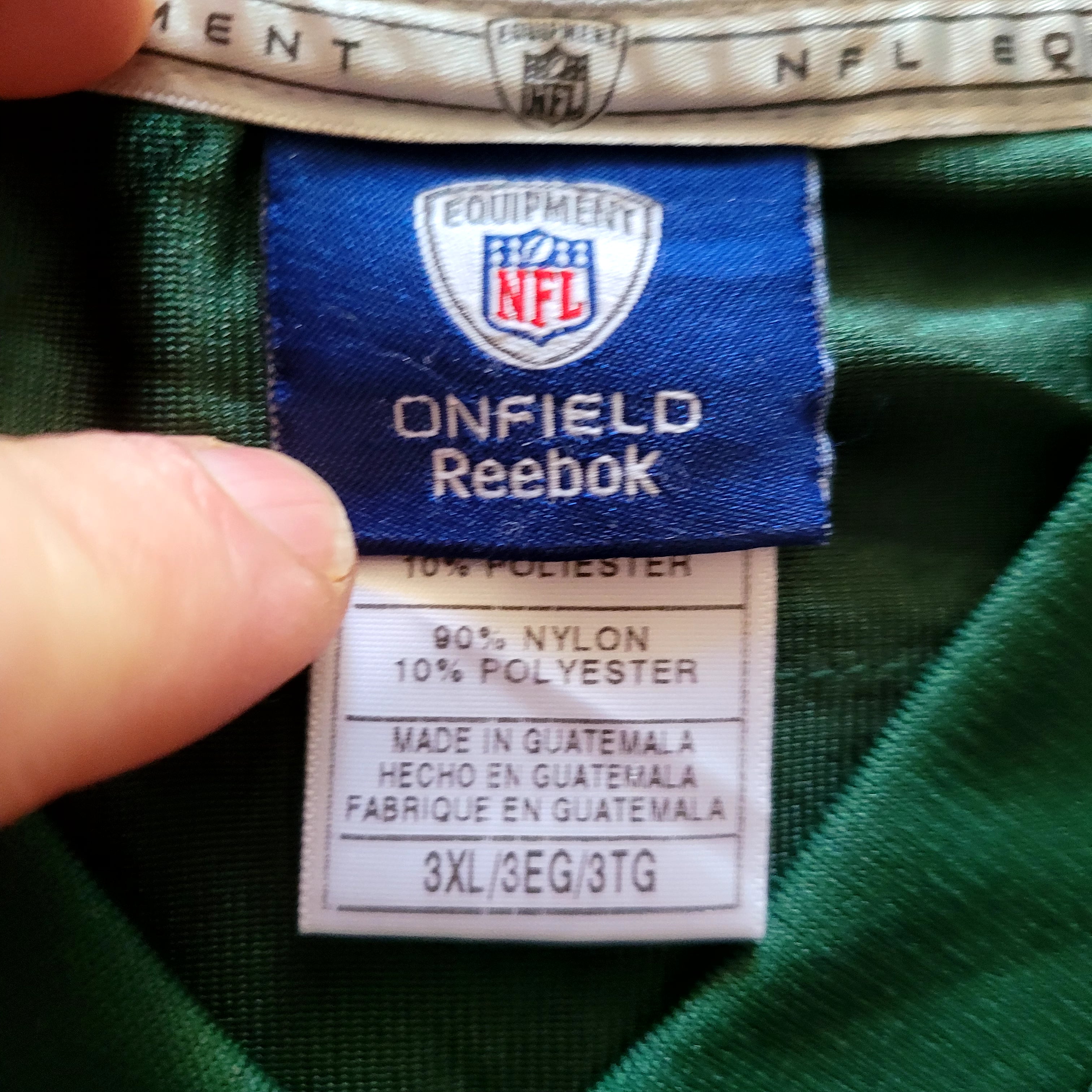 Vintage Reebok NFL New York Jets Brett Favre #4 Jersey - 3XL - USASTARFASHION