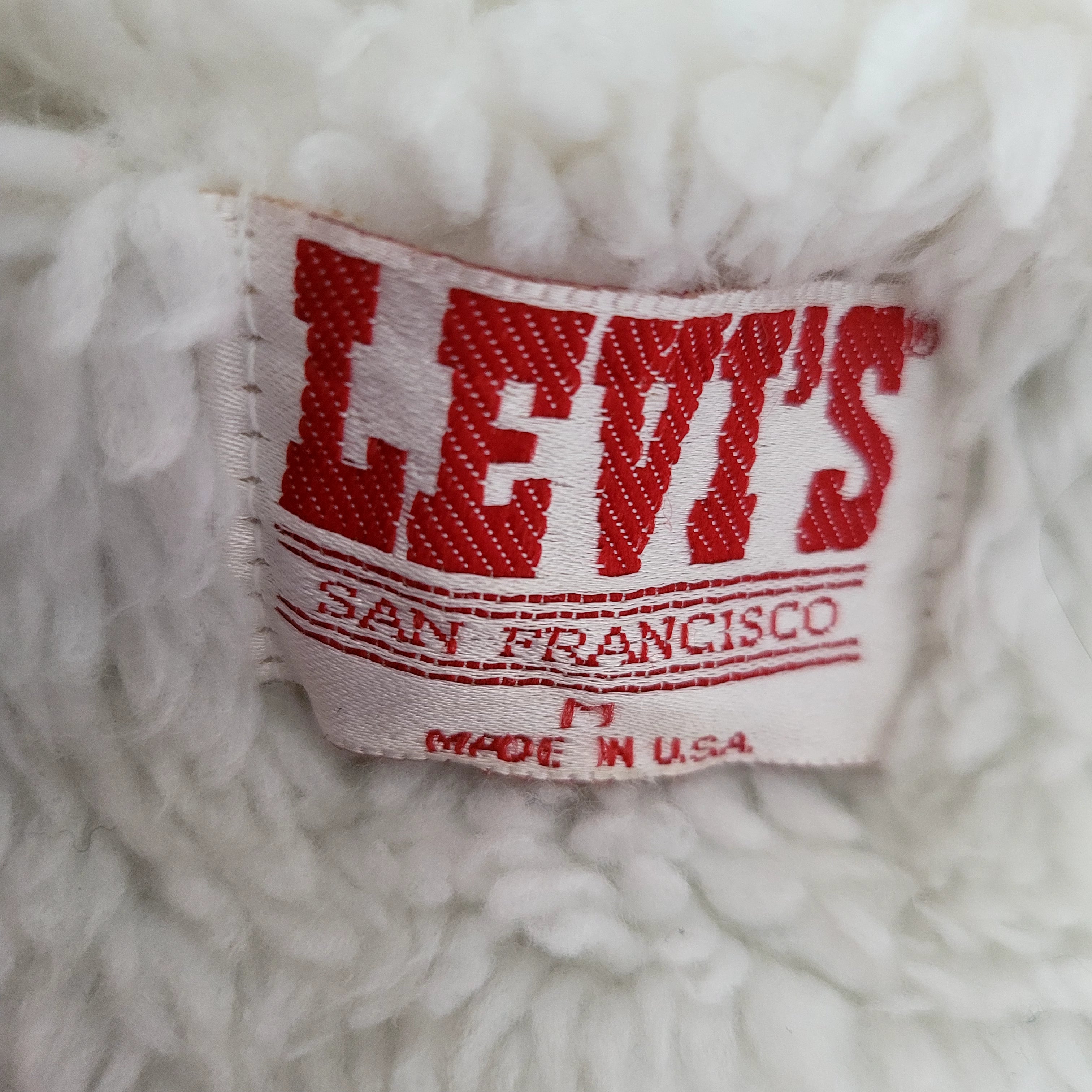 Levi’s San Francisco Sherpa Trucker Jacket – M, USA Made, Custom - USASTARFASHION