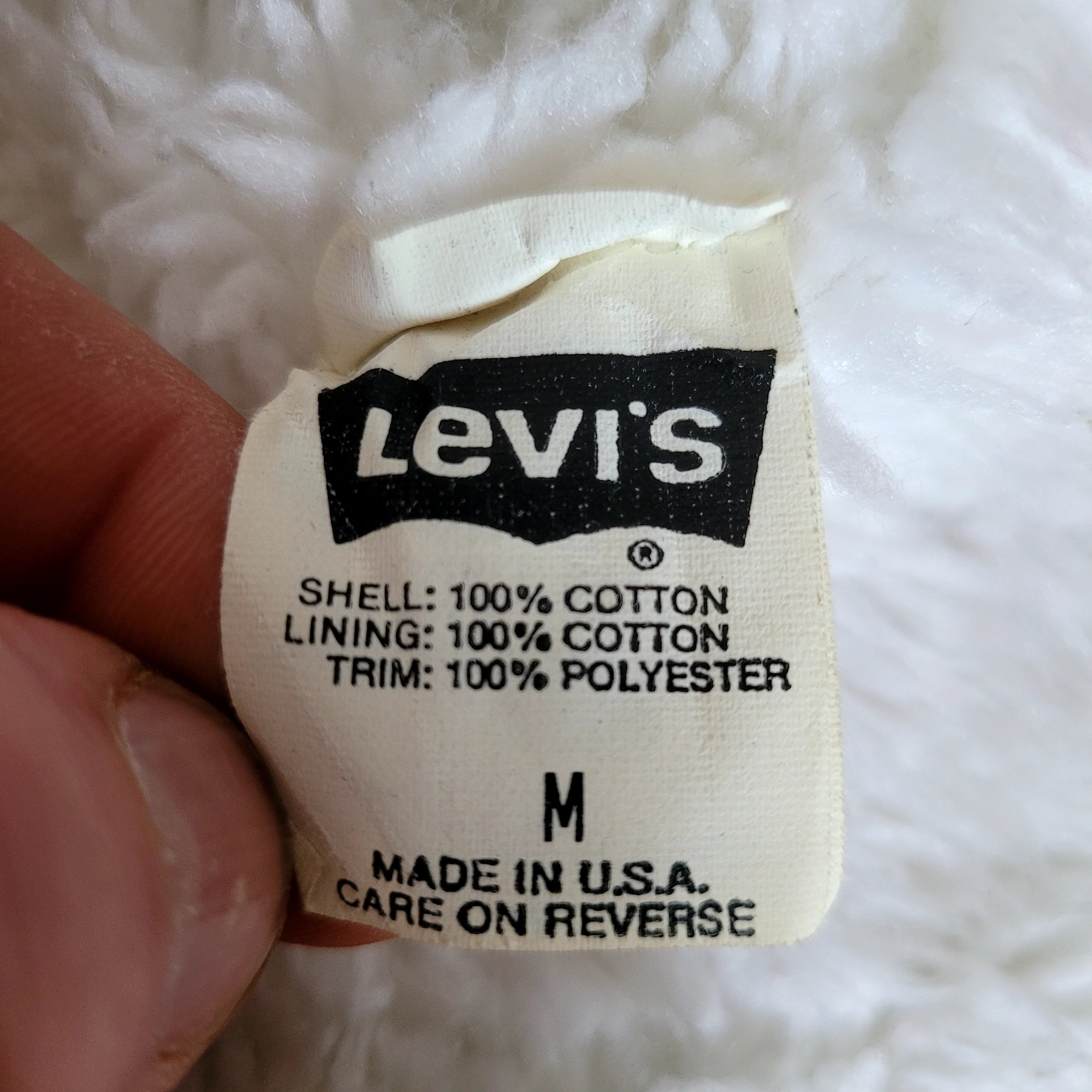 Levi’s San Francisco Sherpa Trucker Jacket – M, USA Made, Custom - USASTARFASHION