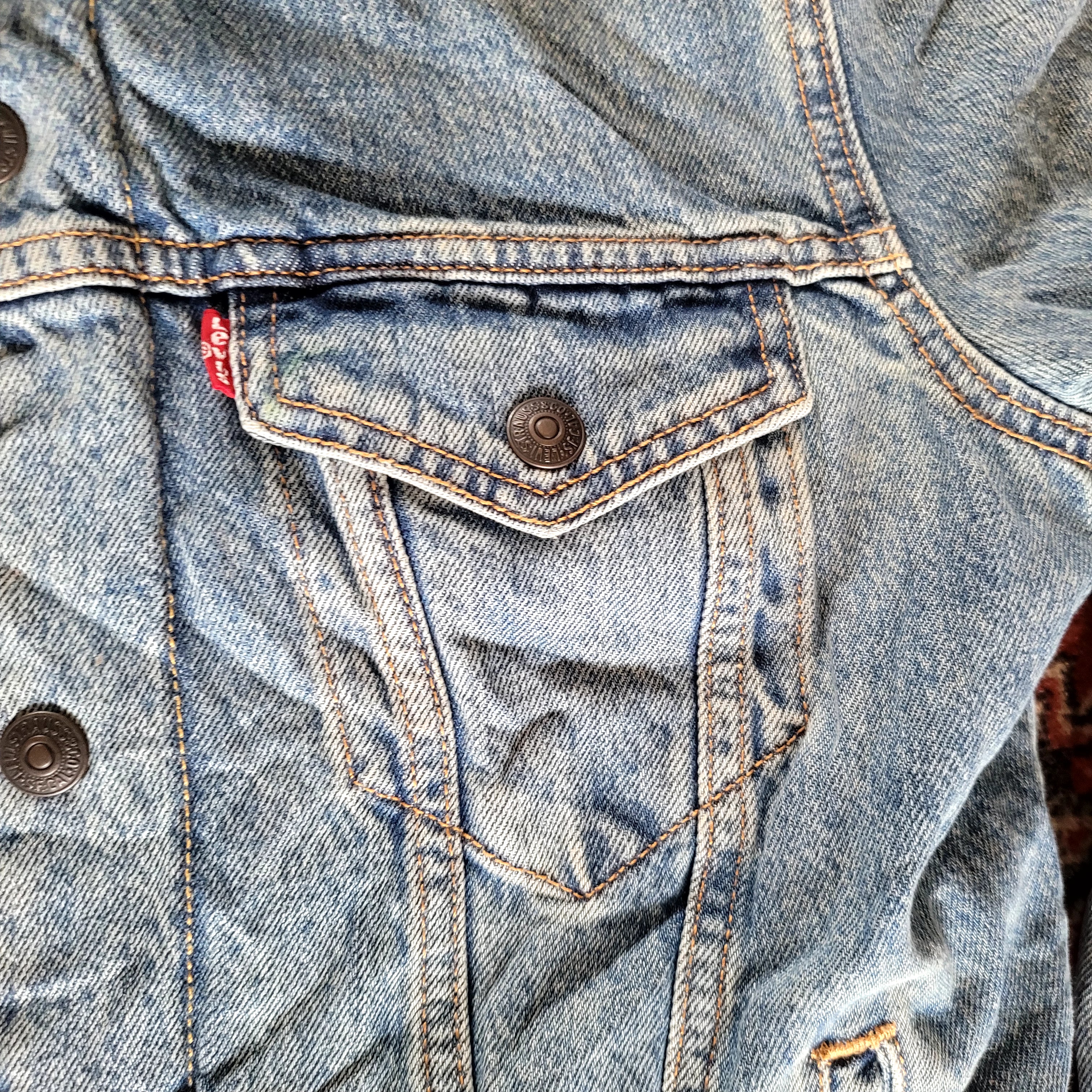 Levi’s Sherpa Trucker Jacket - Size Small - Made in USA - USASTARFASHION