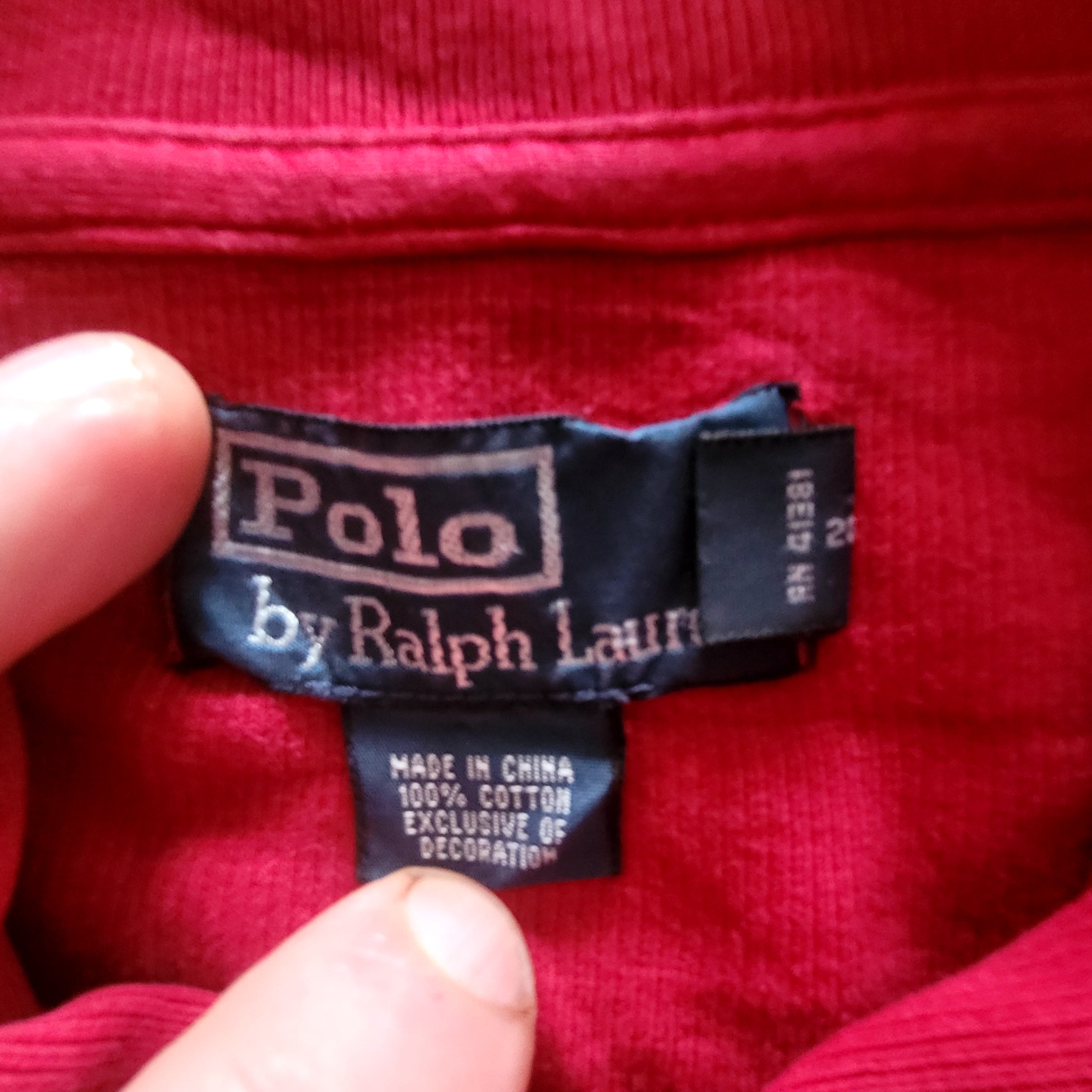 Polo Ralph Lauren Shawl Collar Pullover – Red, Size XXL - USASTARFASHION