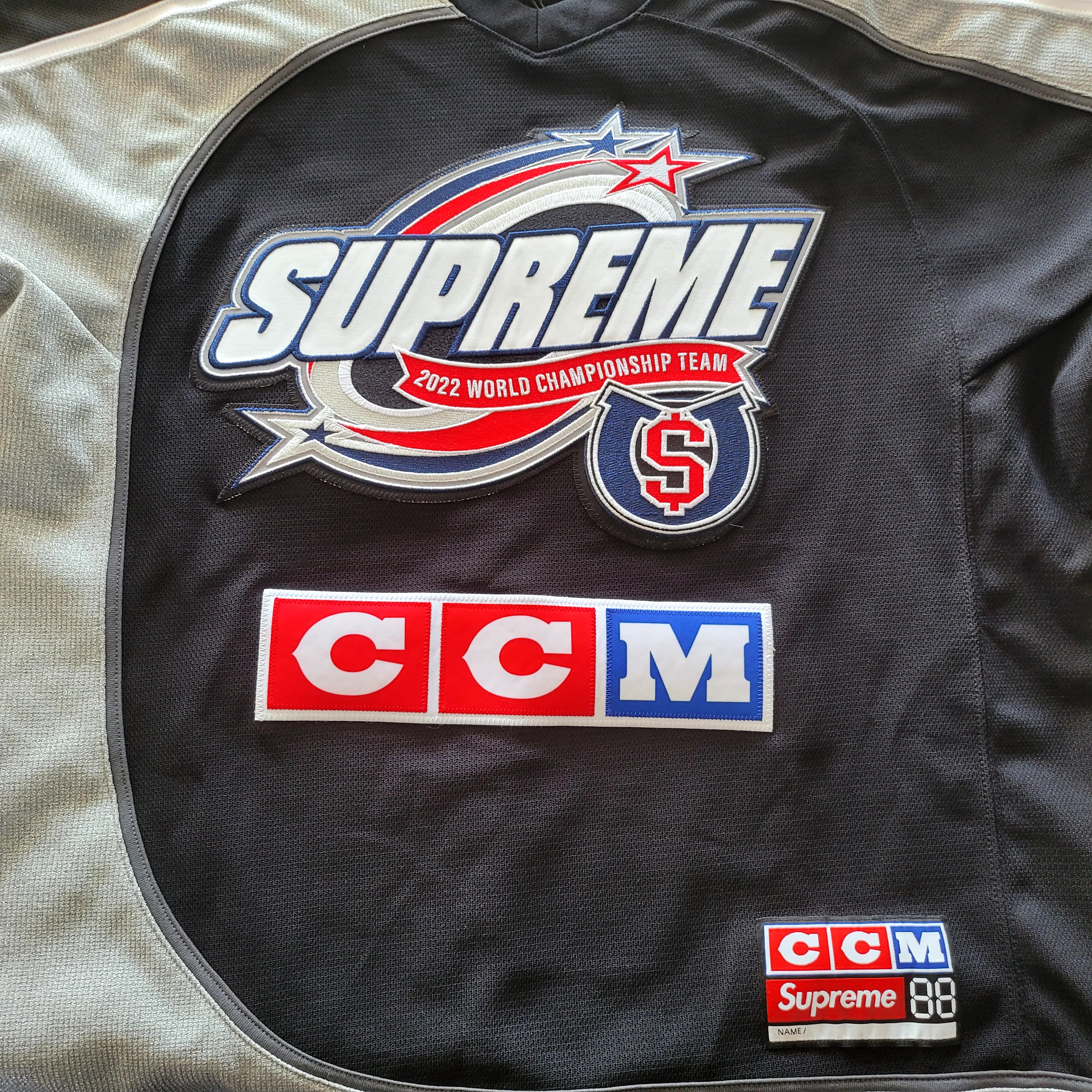 Supreme x CCM All Stars Hockey Jersey – Medium, Canada Made - USASTARFASHION