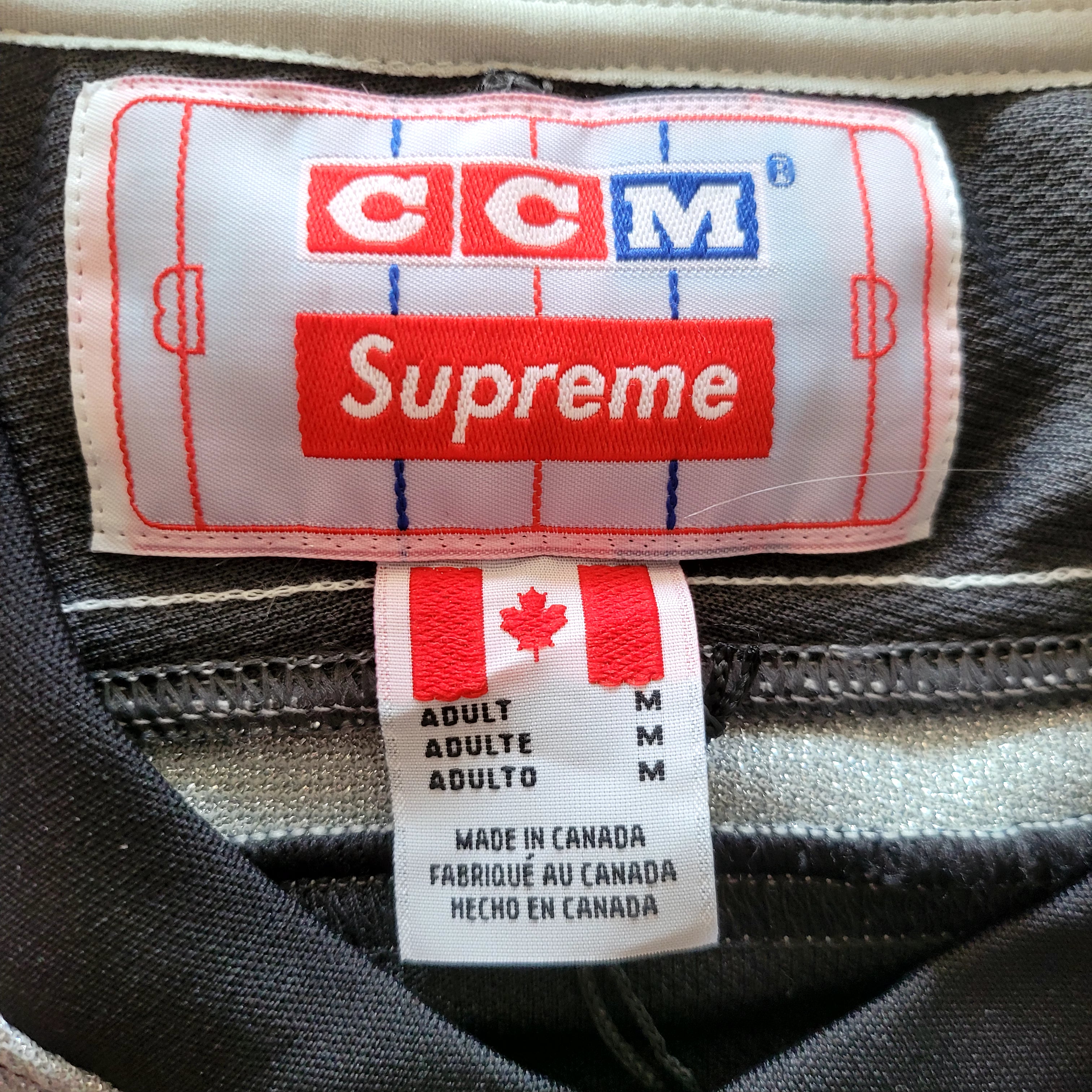 Supreme x CCM All Stars Hockey Jersey – Medium, Canada Made - USASTARFASHION