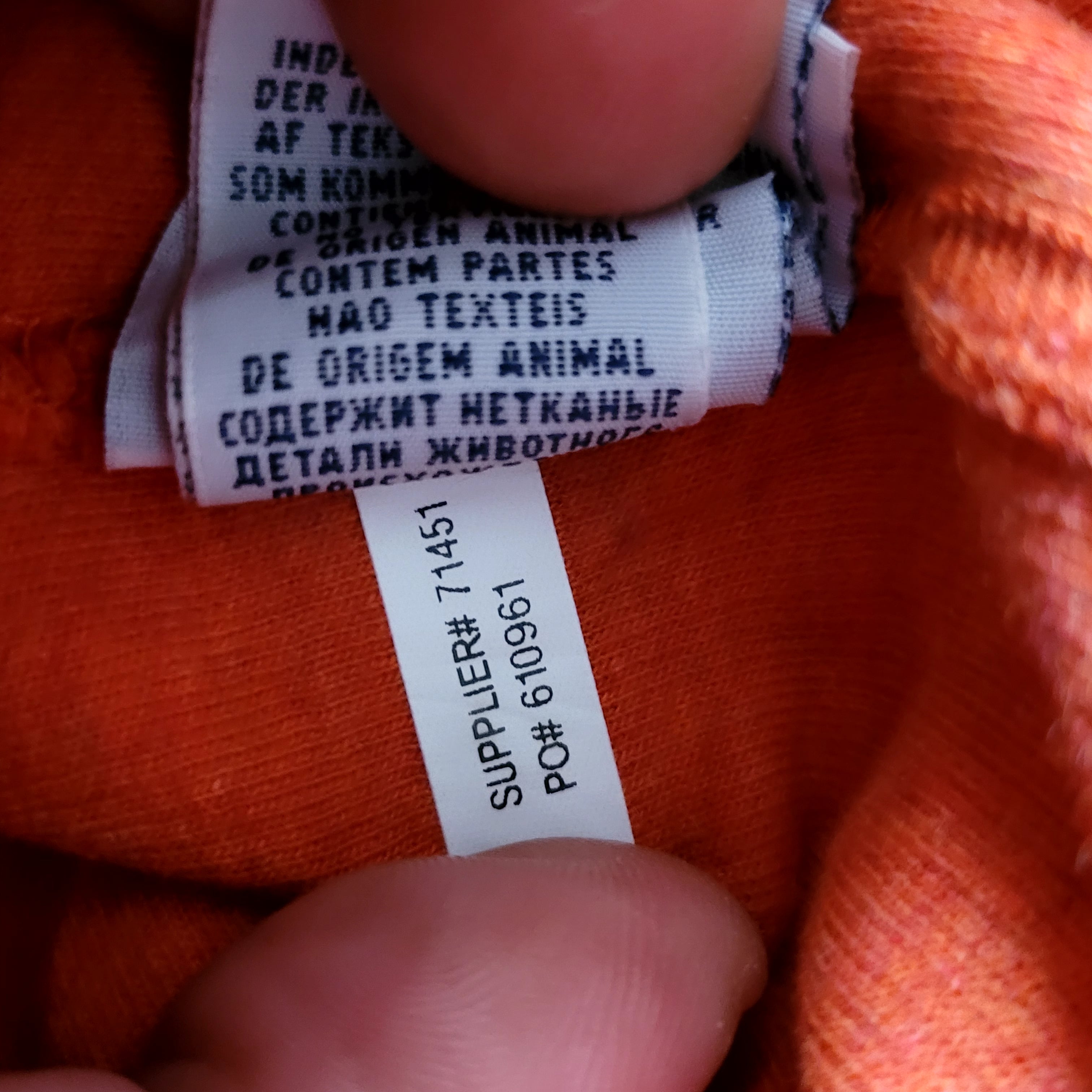 Vintage Polo Ralph Lauren Shawl Sweatshirt – Orange, M - USASTARFASHION