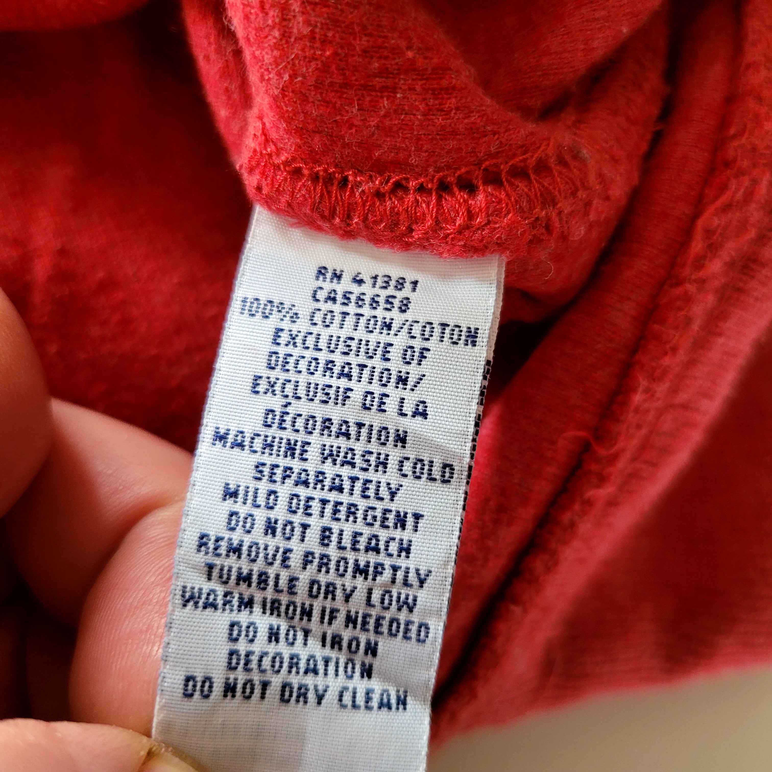 Vintage Polo Ralph Lauren Shawl Sweatshirt – Red, L/G - USASTARFASHION
