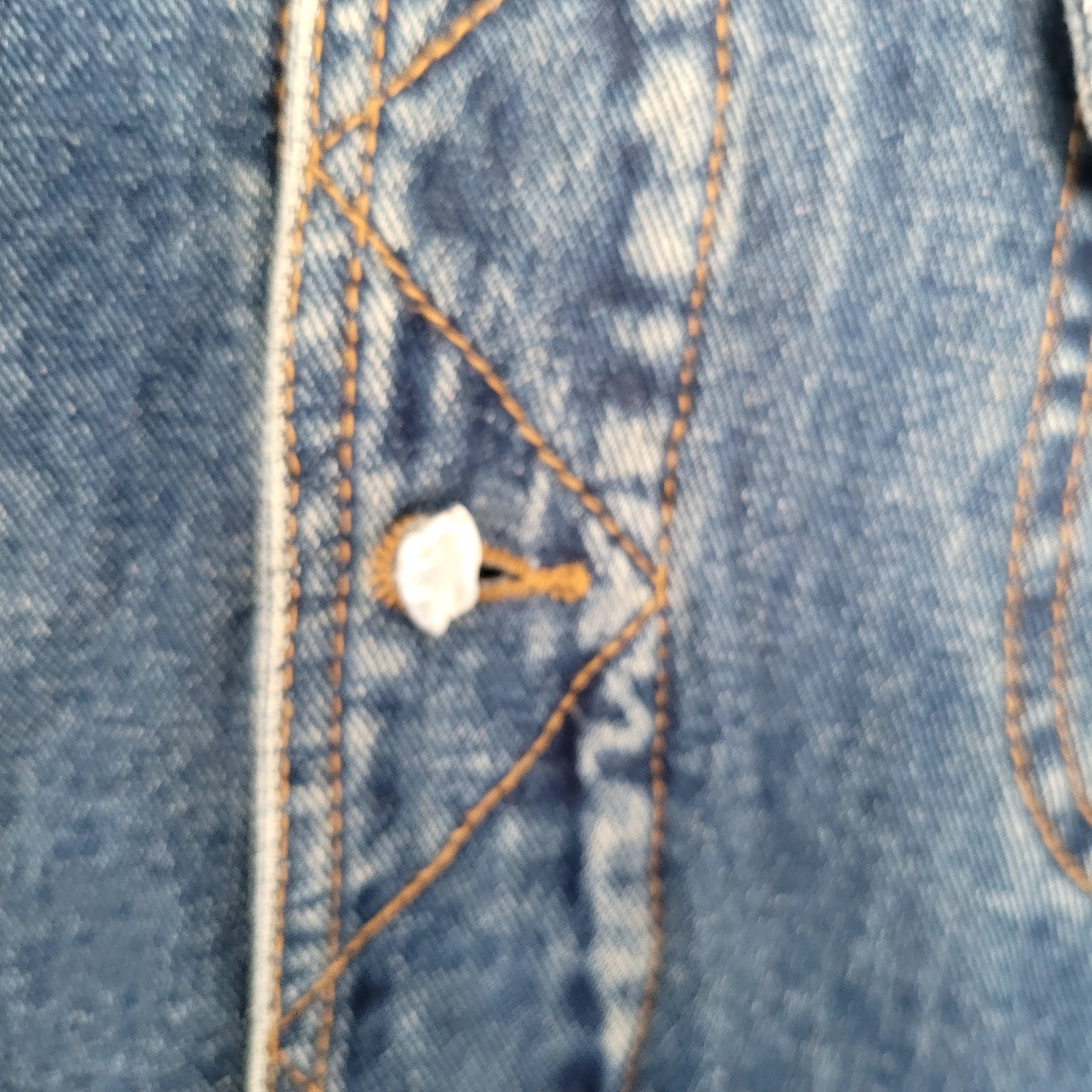 Vintage Lee Sherpa-Lined Denim Jacket – Size L - USASTARFASHION