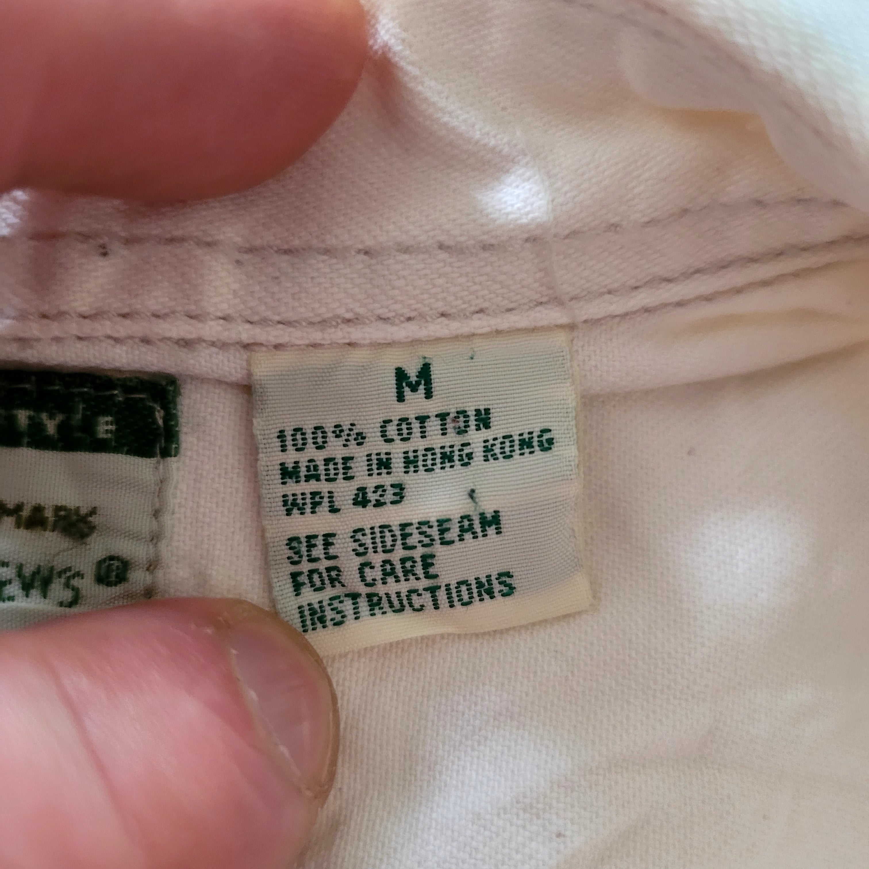 Levi’s White Authentic Western Shirt – Size M - USASTARFASHION