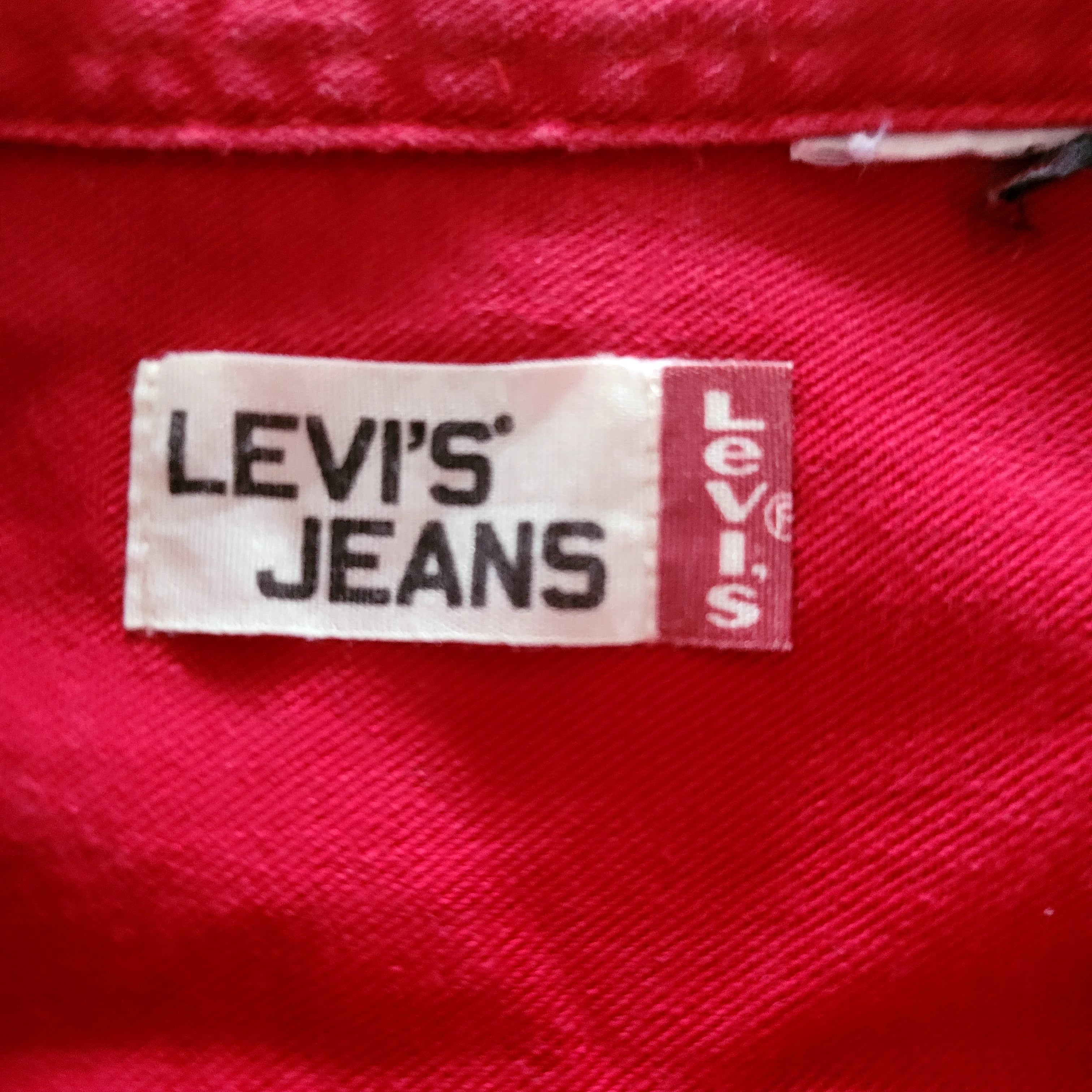 Vintage Levi’s Red Western Shirt – XL, USA Made, Regular Fit - USASTARFASHION