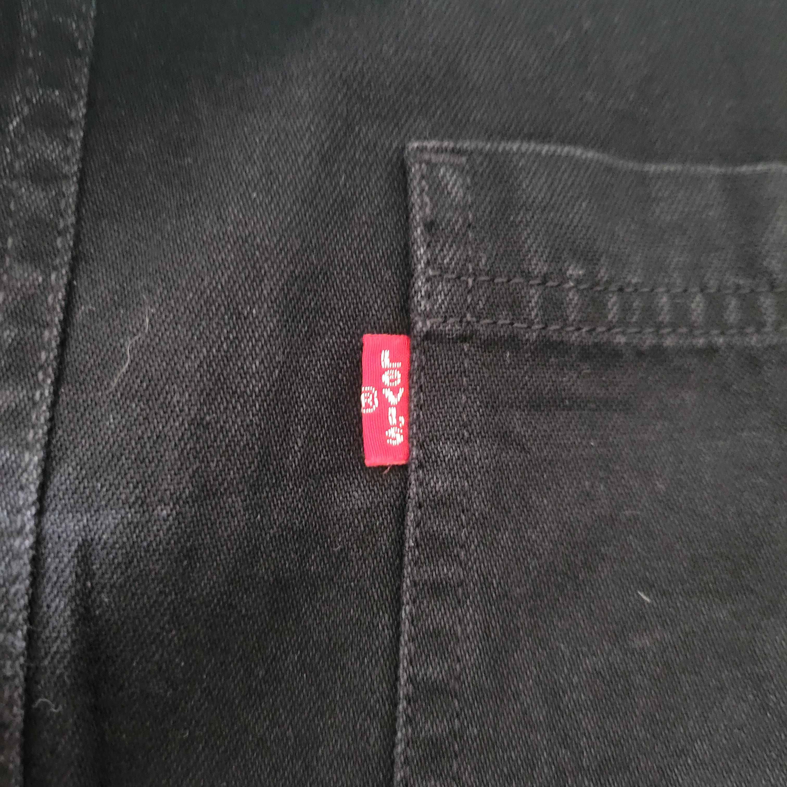 Levi's Black Long Sleeve Button-Up Shirt – Size L - USASTARFASHION