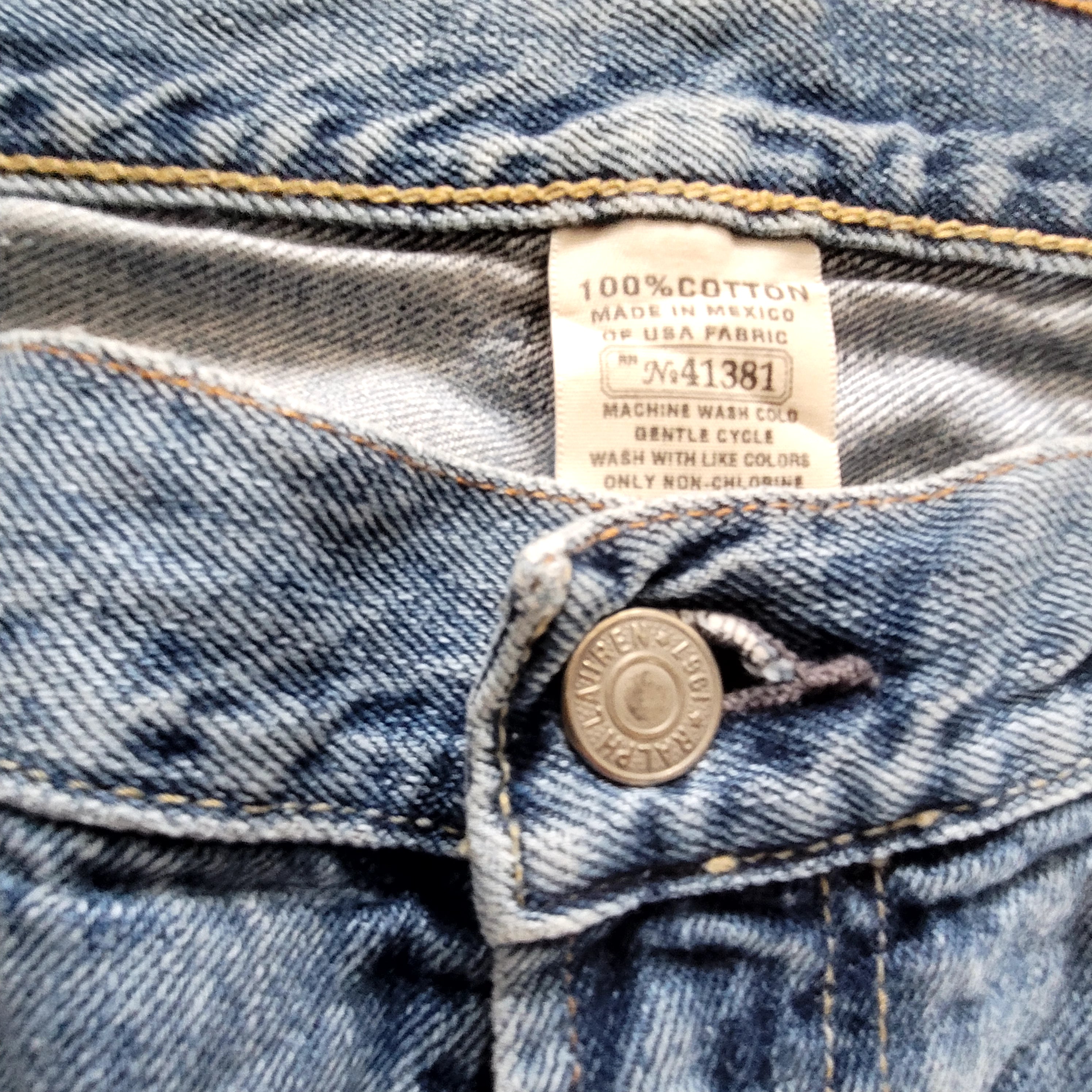 Polo Ralph Lauren Classic Fit Jeans – Size 38x30 - USASTARFASHION