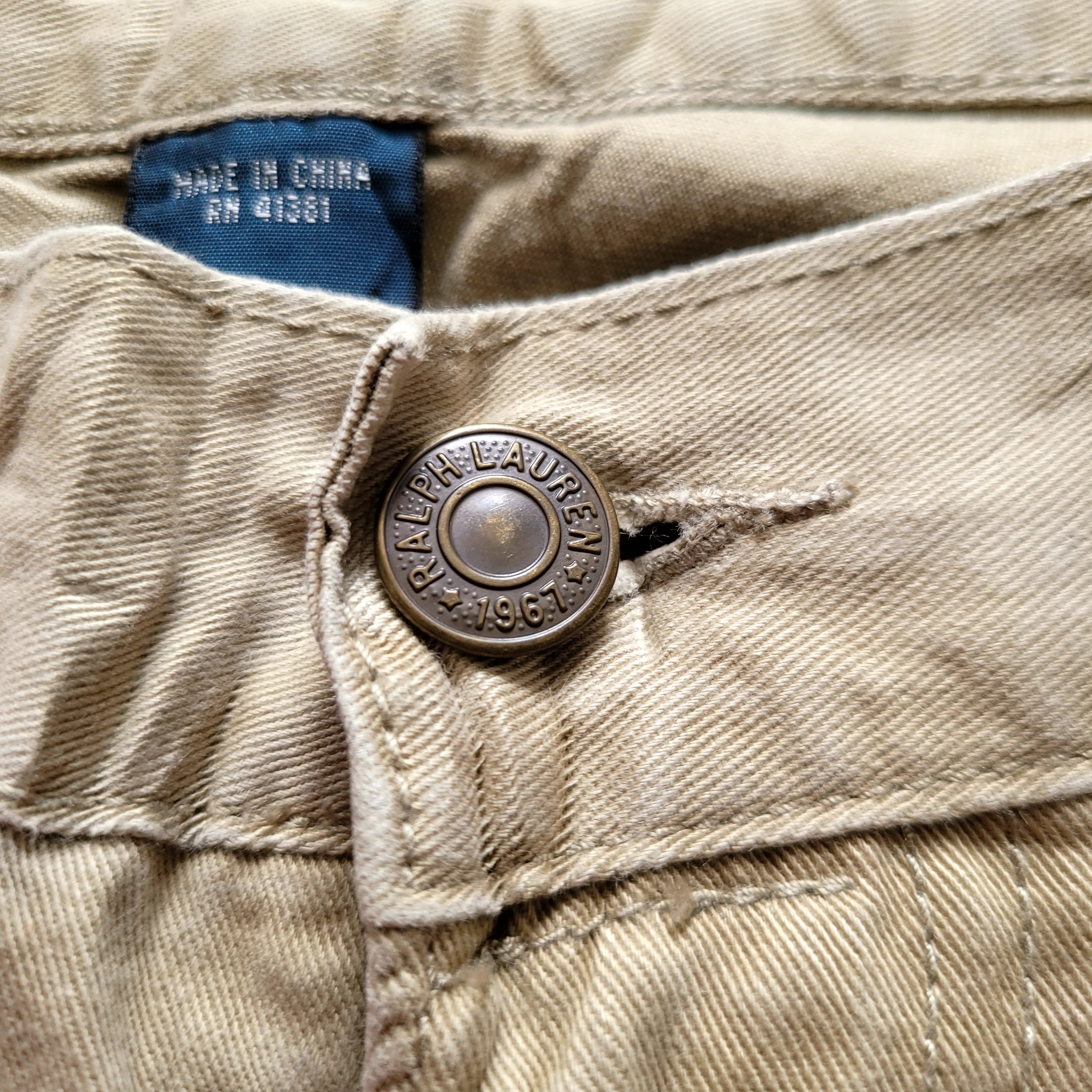 Vintage Polo Ralph Lauren Chino Pants – W38 L30 – 100% Cotton - USASTARFASHION