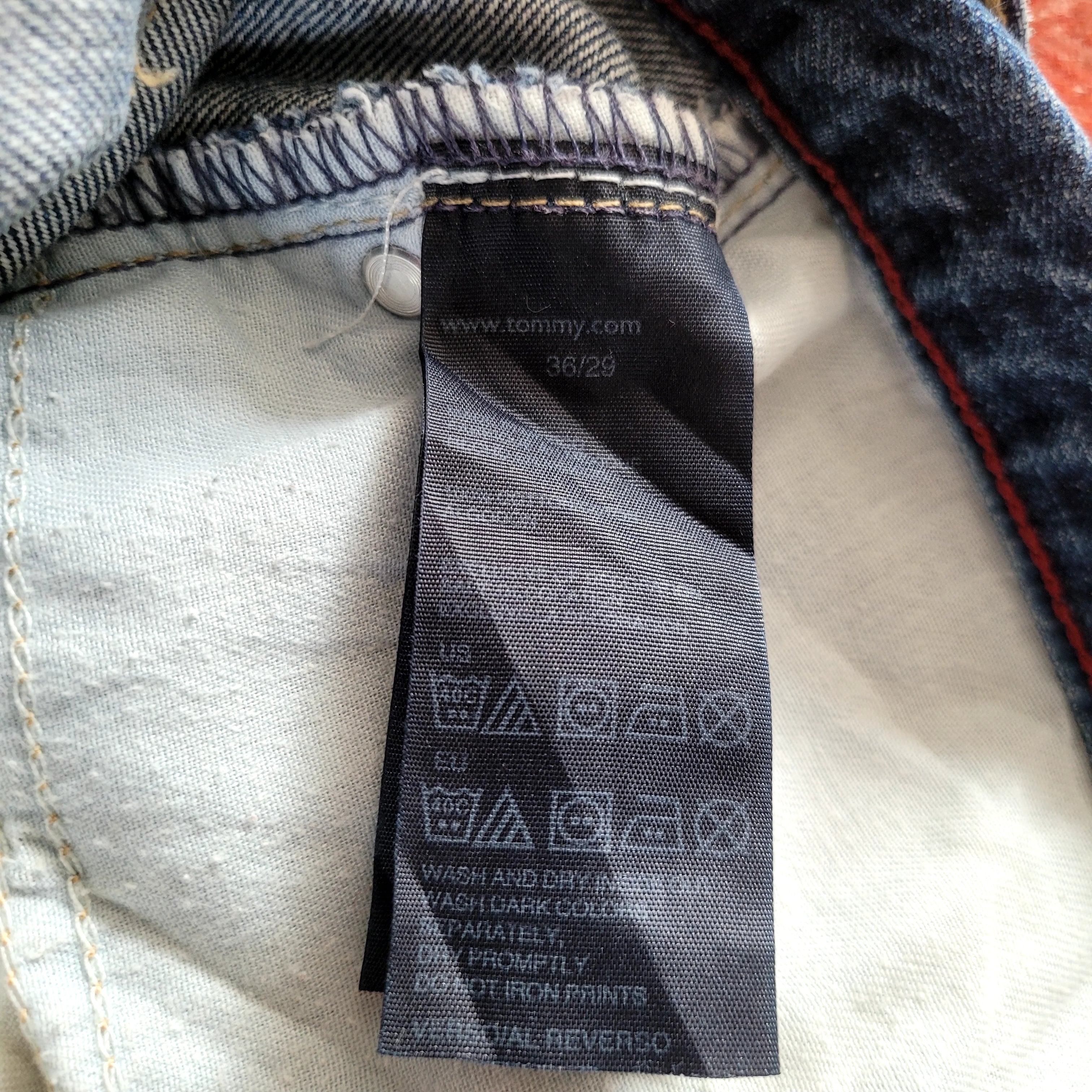 Vintage Tommy Hilfiger Rebel Slim Jeans – Size 36x29 - USASTARFASHION
