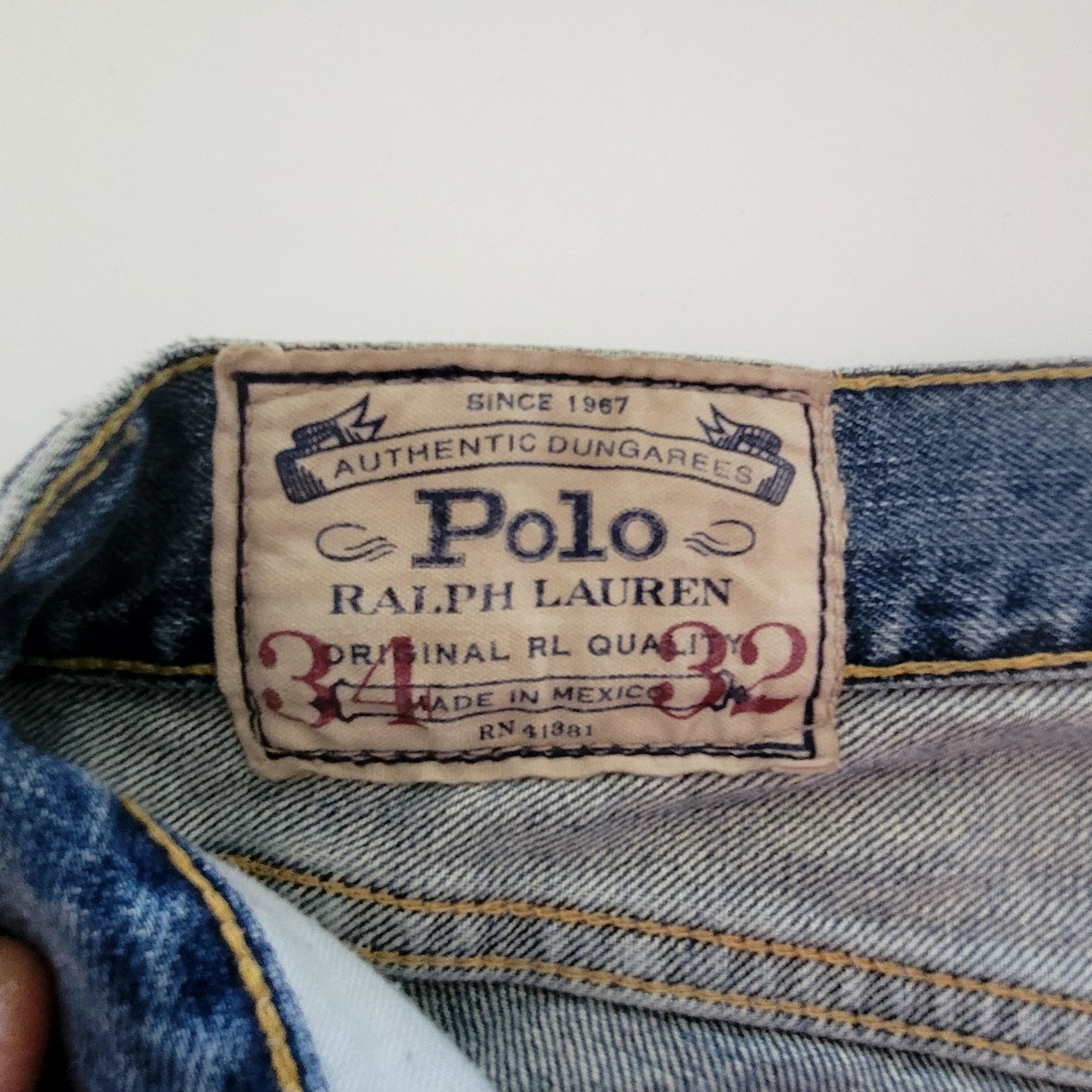Polo Ralph Lauren Hampton Straight Jeans – Size 34x32 - USASTARFASHION
