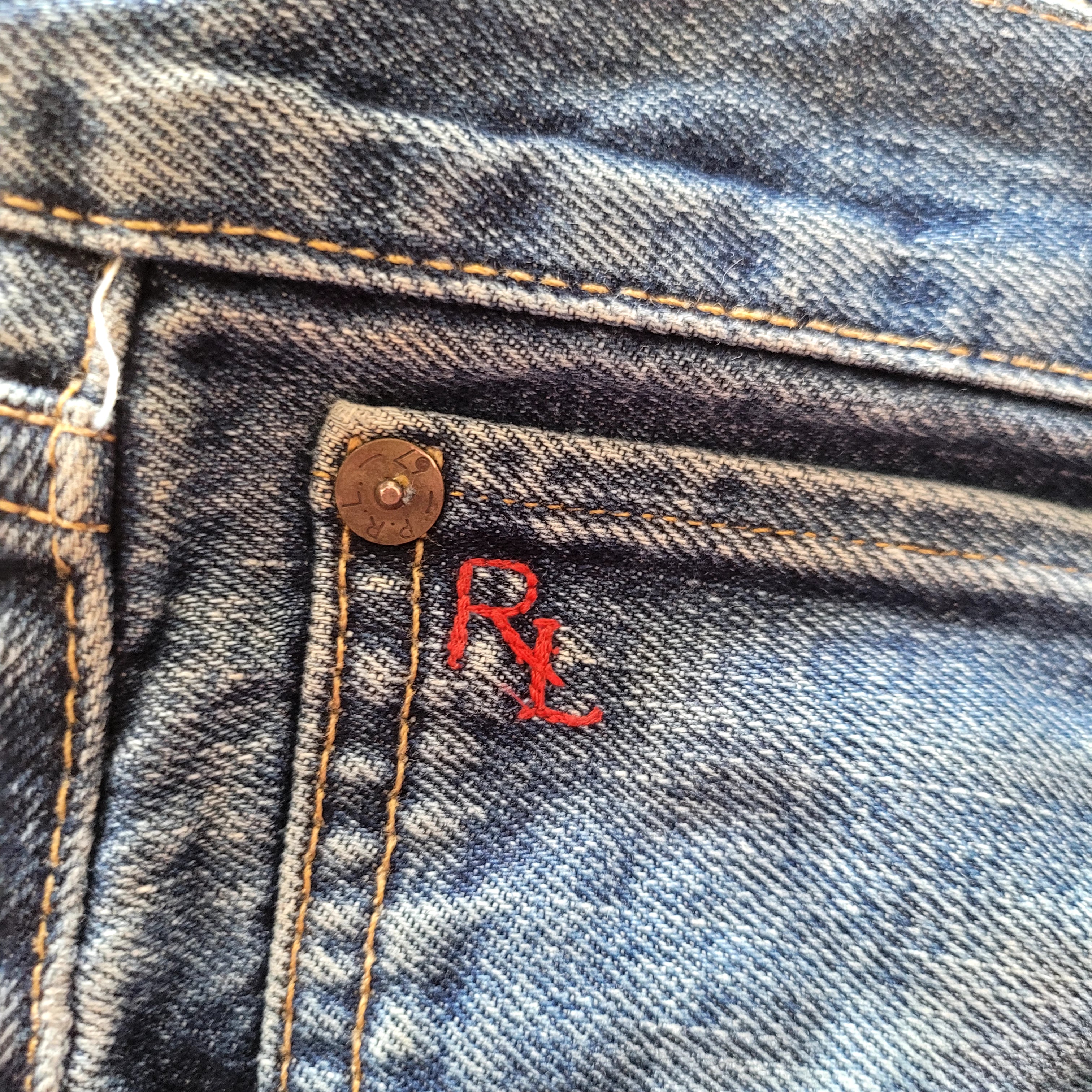 Polo Ralph Lauren Varick Slim Straight Jeans - Size 36x30 - USASTARFASHION