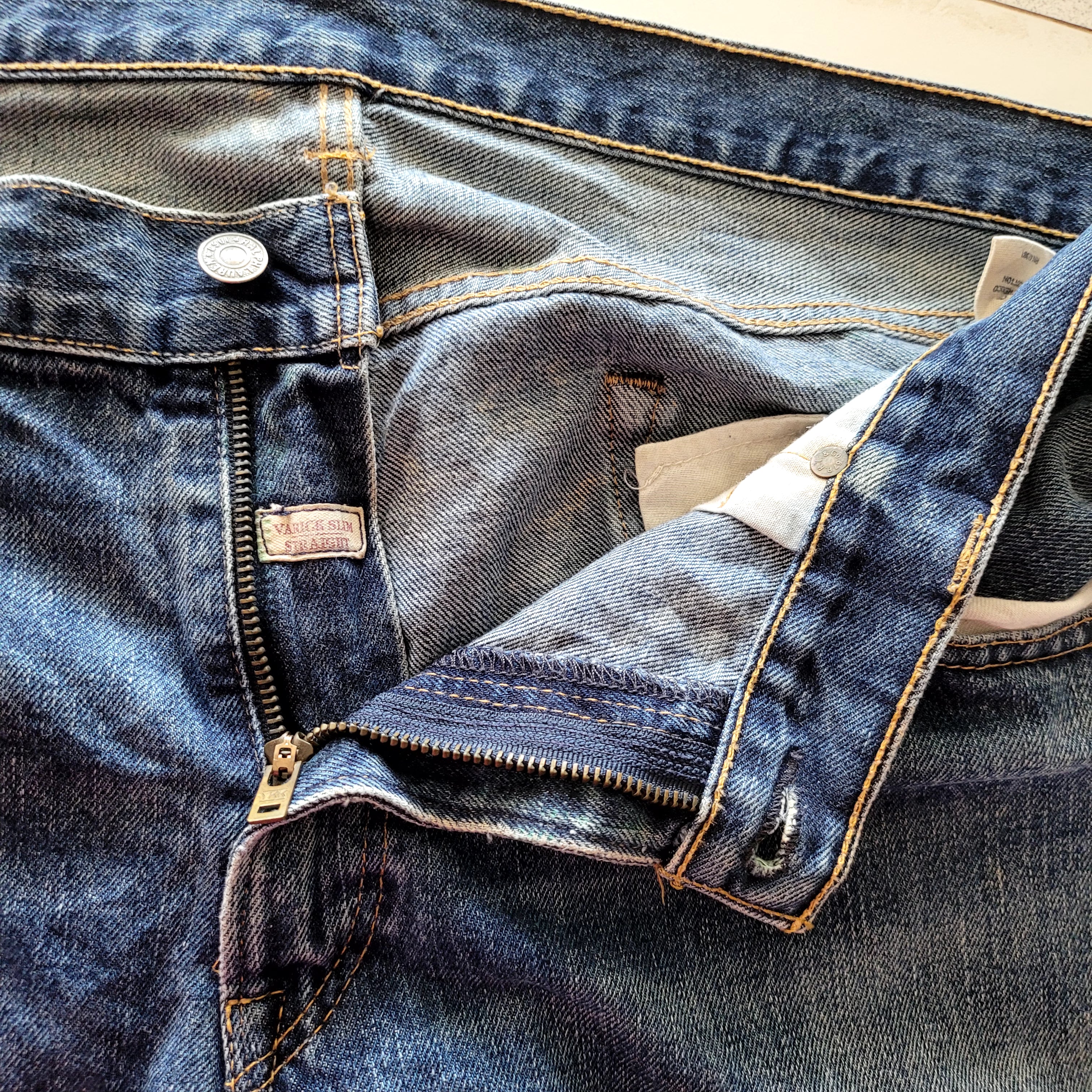 Polo Ralph Lauren Varick Slim Straight Jeans - Size 36x30 - USASTARFASHION