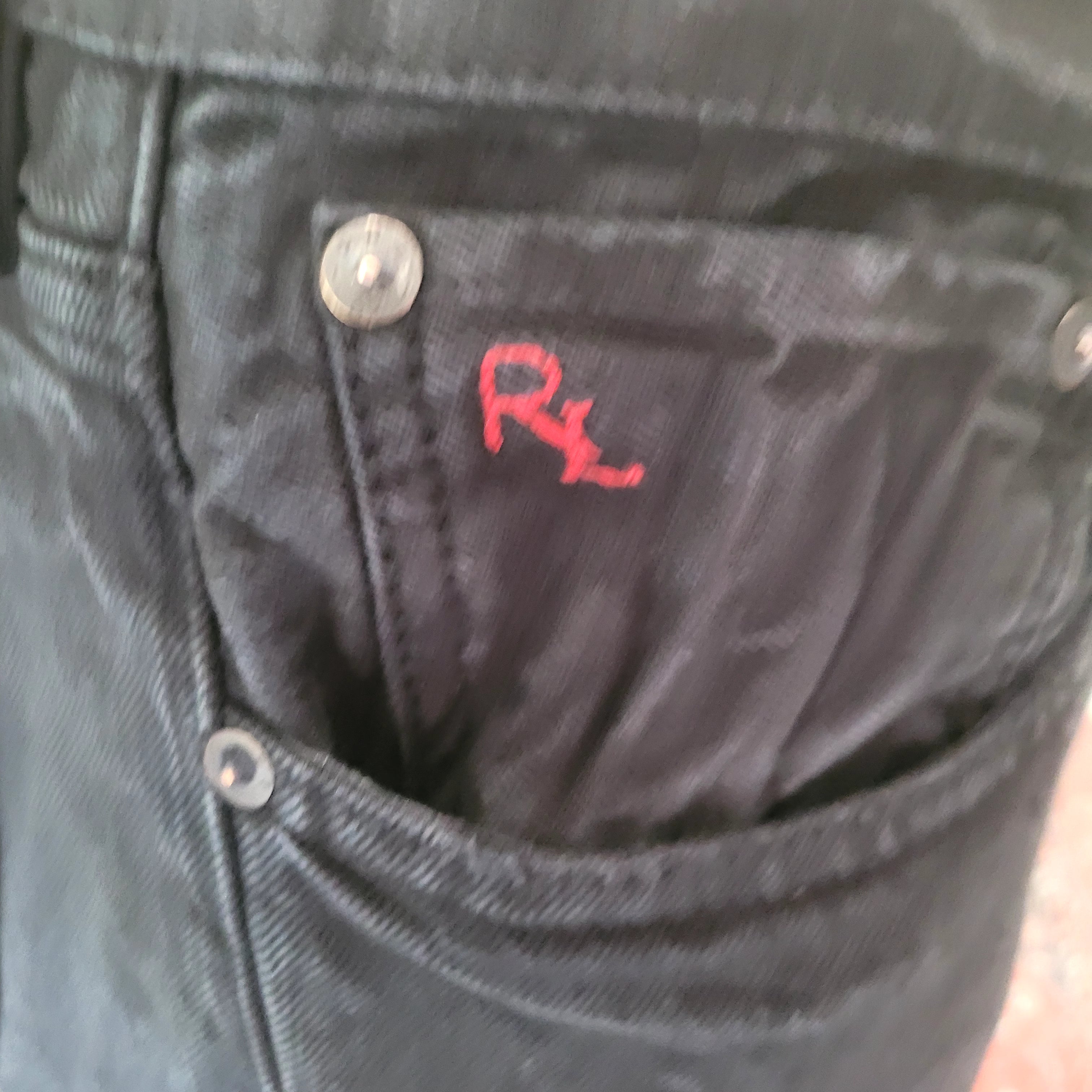Polo Ralph Lauren Dungarees – Black Wash, Size 34x30 - USASTARFASHION