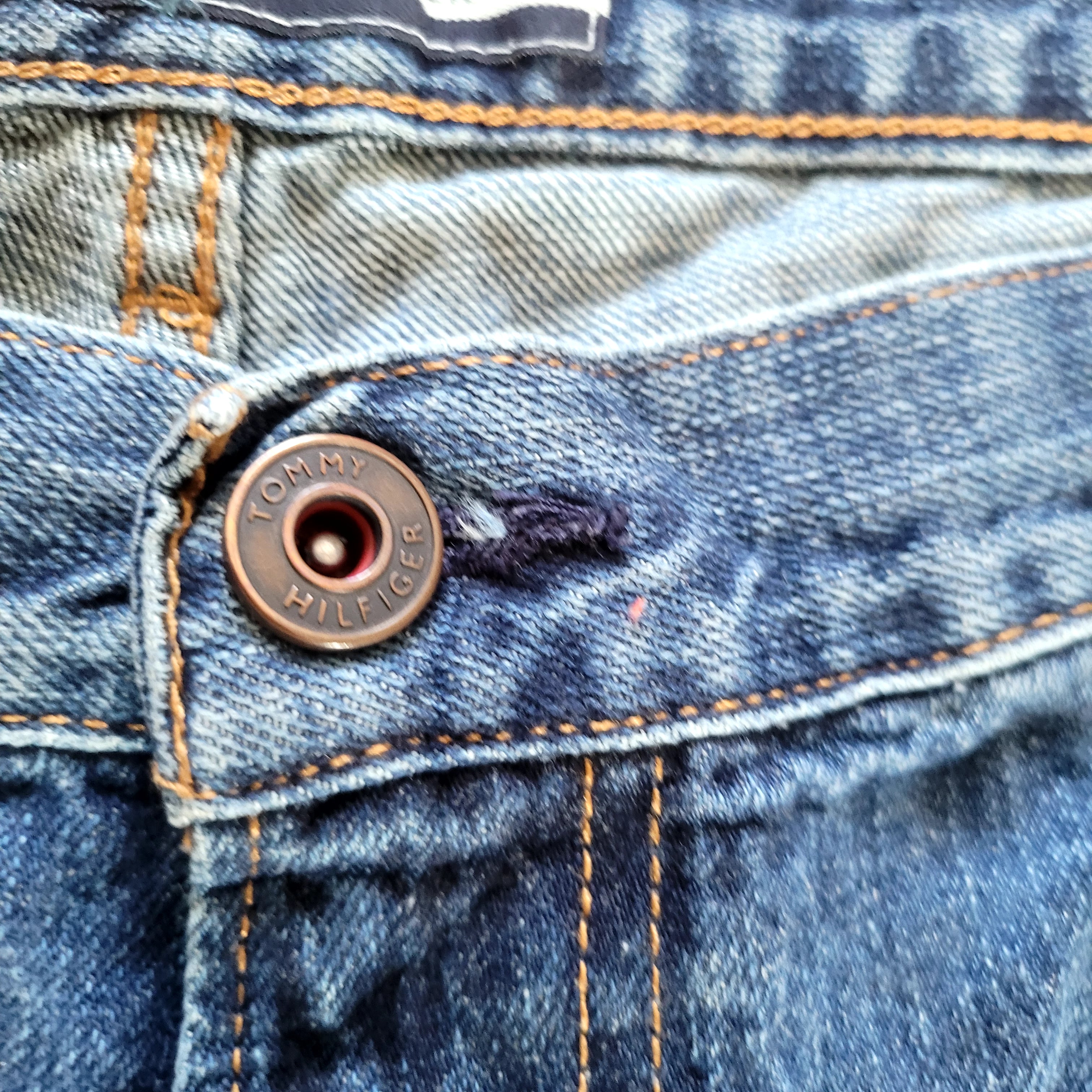 Tommy Hilfiger Men’s Blue Denim Jeans – Size 44x30 - USASTARFASHION