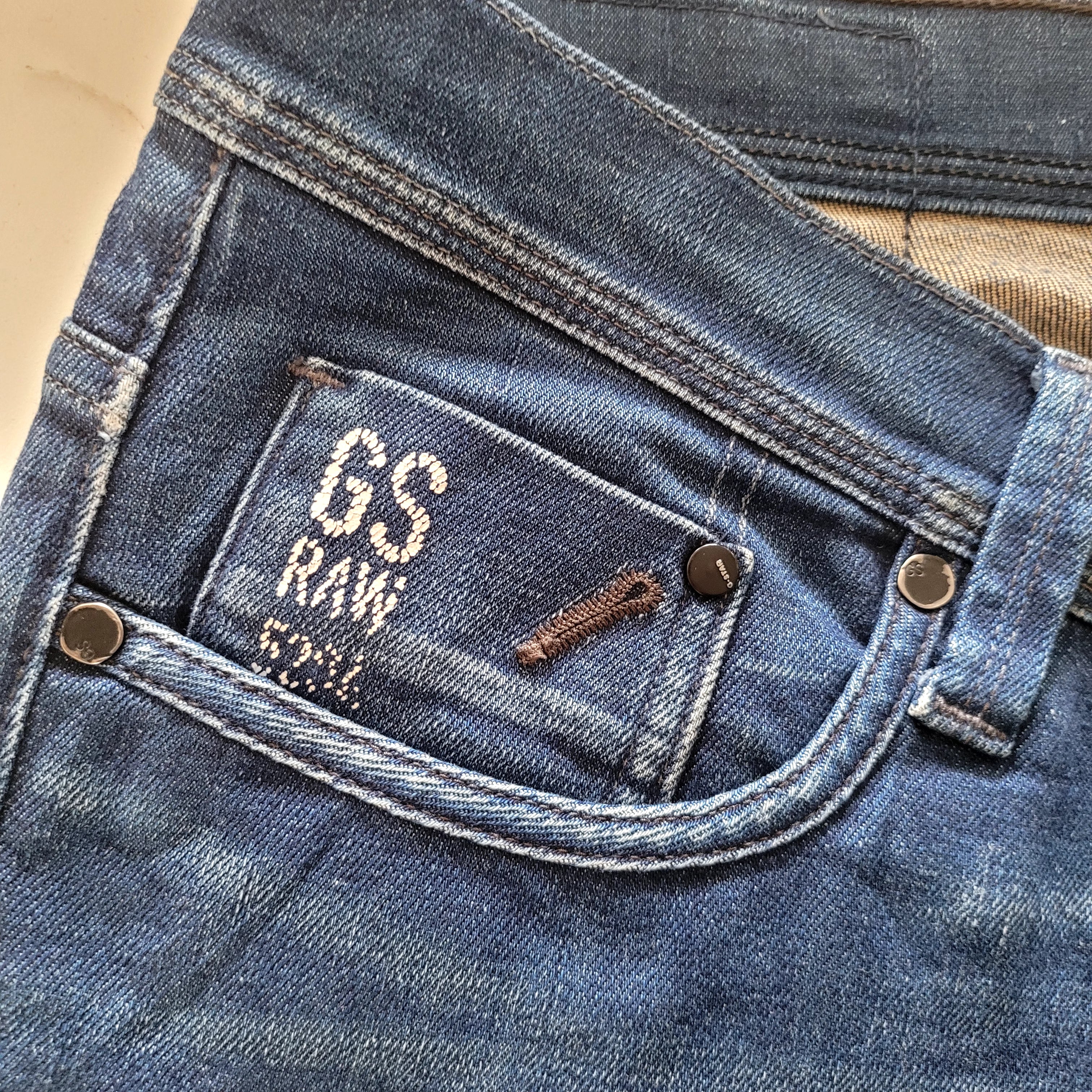 G-Star RAW Men's Blue Slim Fit Jeans – W40 L34 - USASTARFASHION