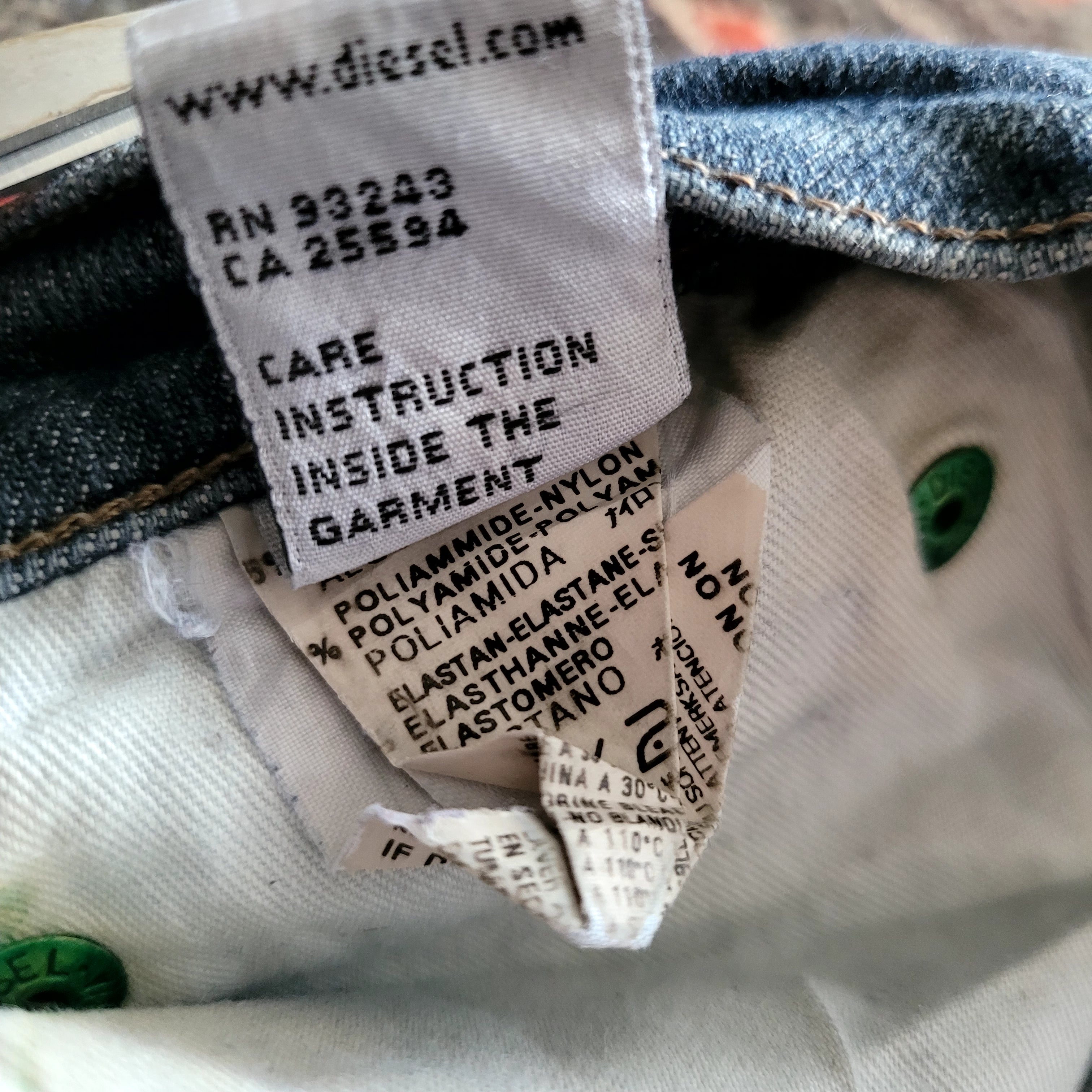 Diesel Women’s Jeans – W27 L28 – Made in Italy - USASTARFASHION