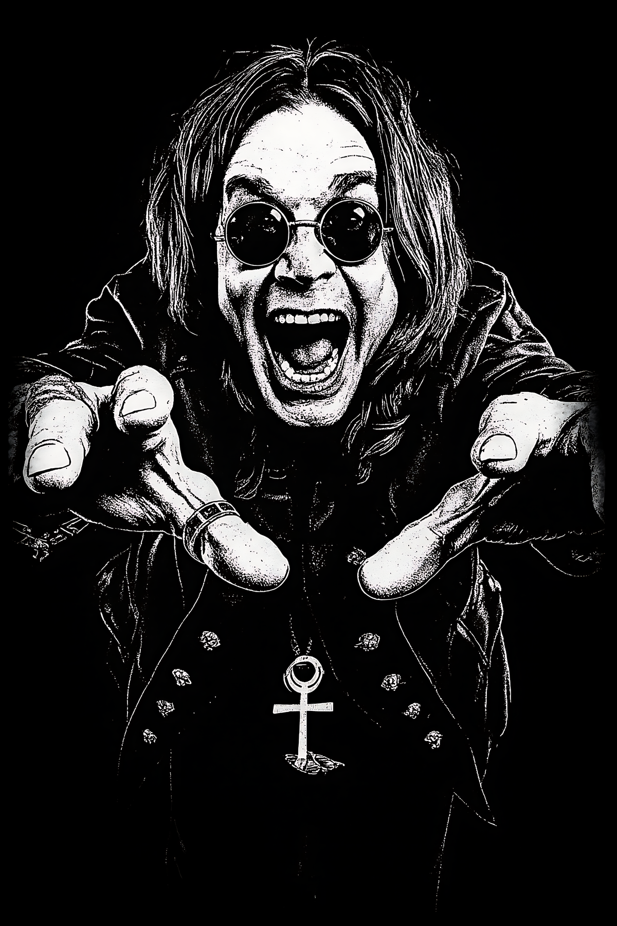 Use: Rock Legends DTF Halftone Design Pack – A3 – 300 DPI – Ready to Print