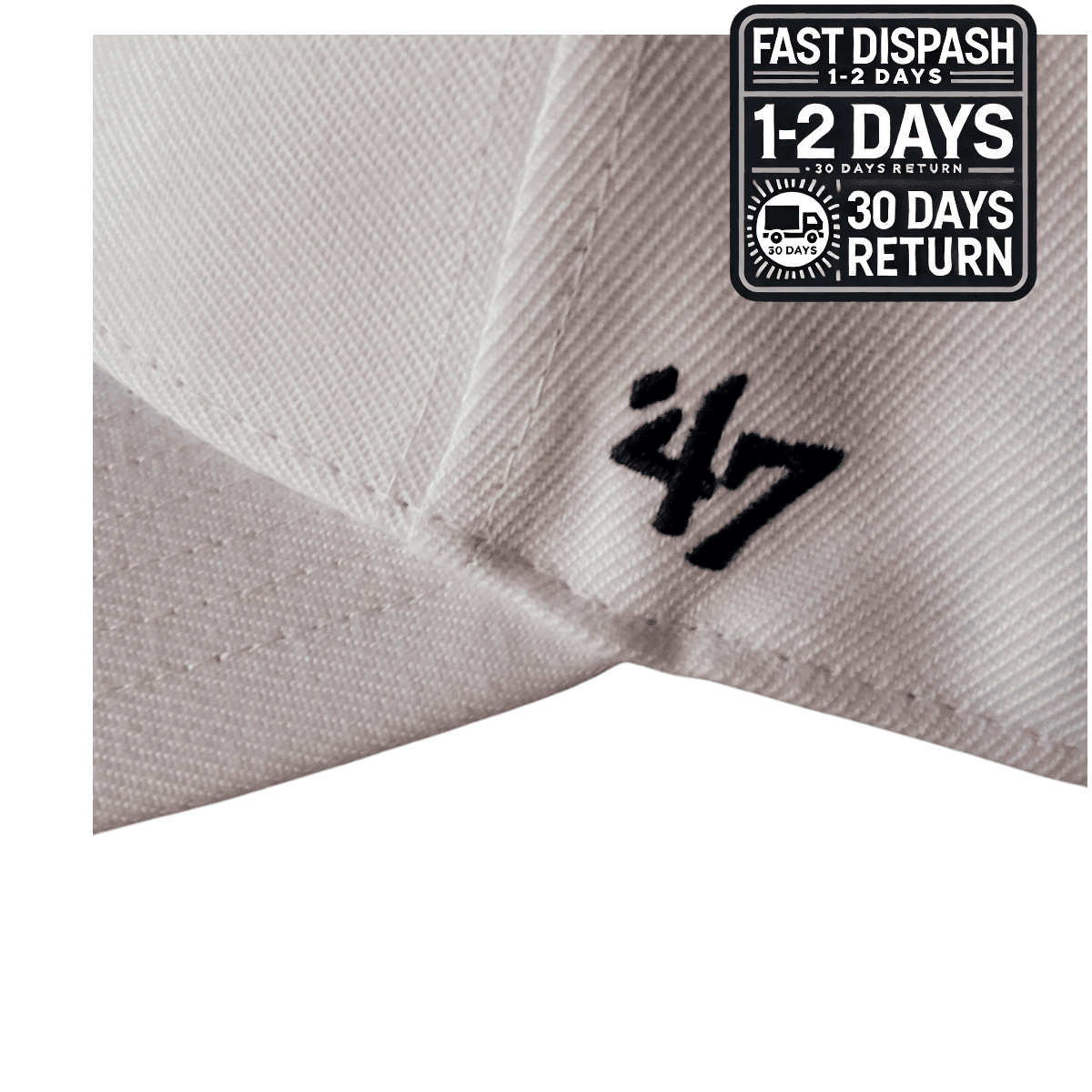 47 Brand Miami Marlins Baseball Cap - White Adjustable Style for Men - One Size Fits All MLB Gear - USASTARFASHION