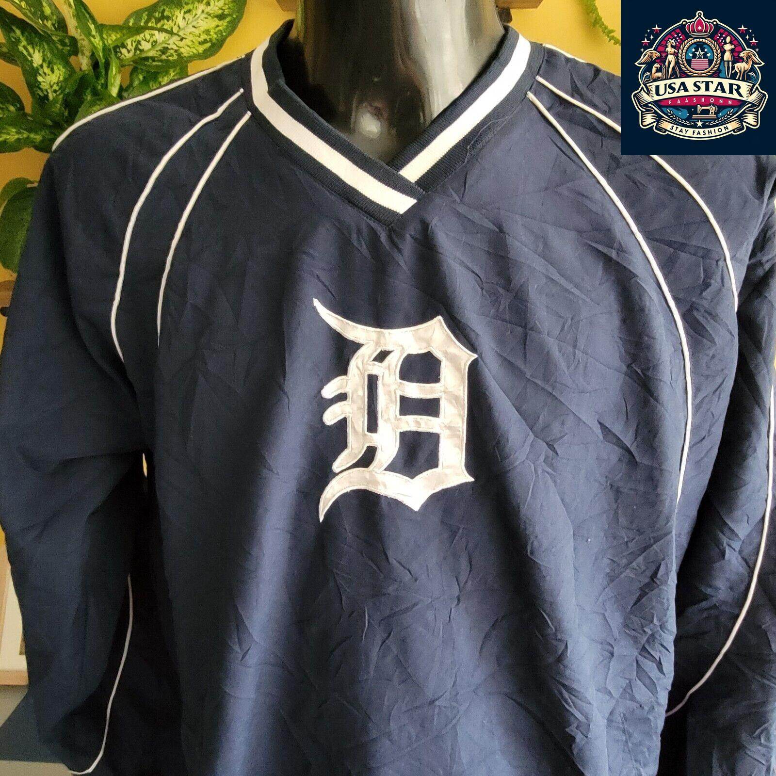 G - III Apparel Detroit Tigers Jacket – Stylish Zipped Pullover, Comfortable Fan Gear Size L/G - USASTARFASHION