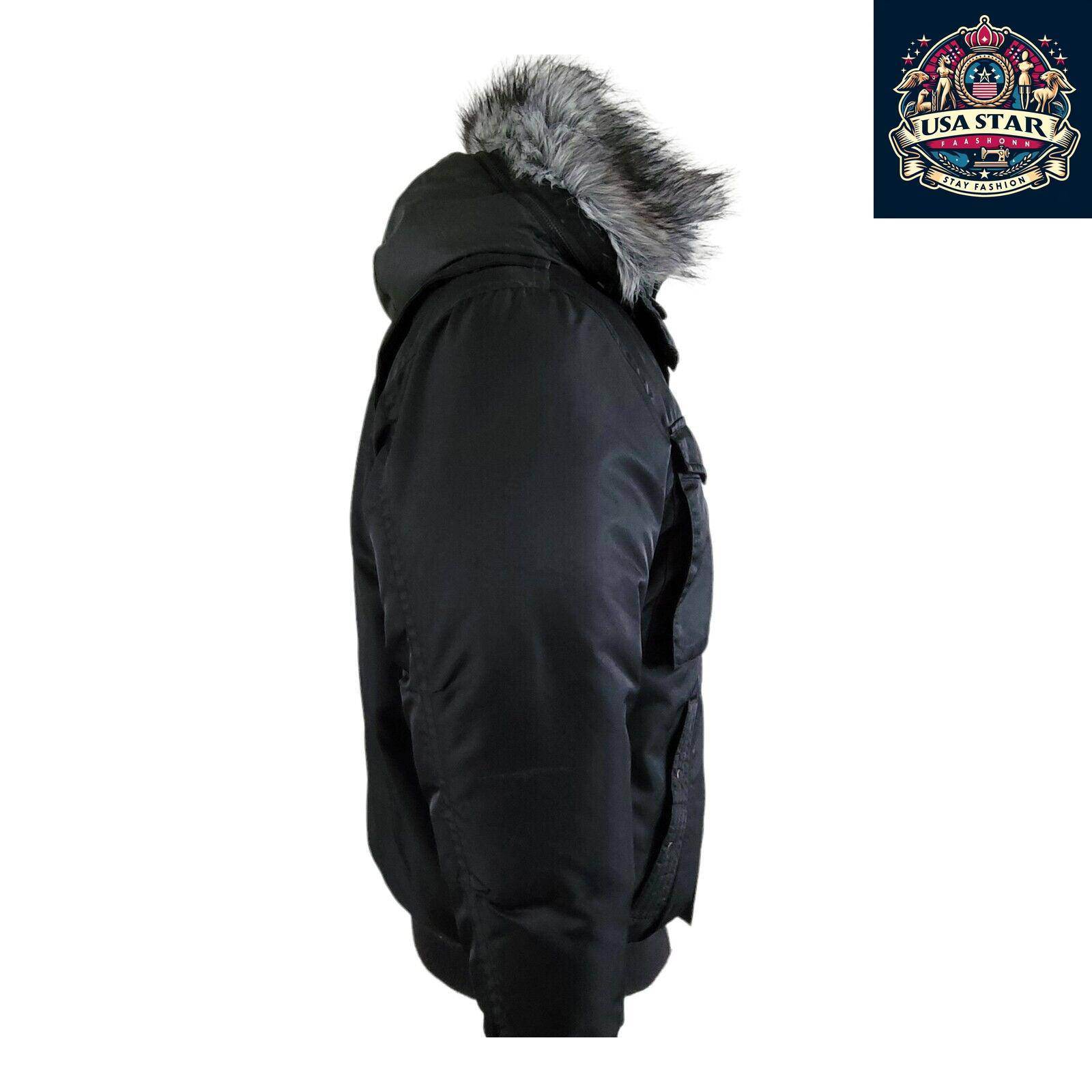 Ralph Lauren Military Surplus Jacket L, 80% Duck Down, Detachable Hood, Stylish & Functional - USASTARFASHION