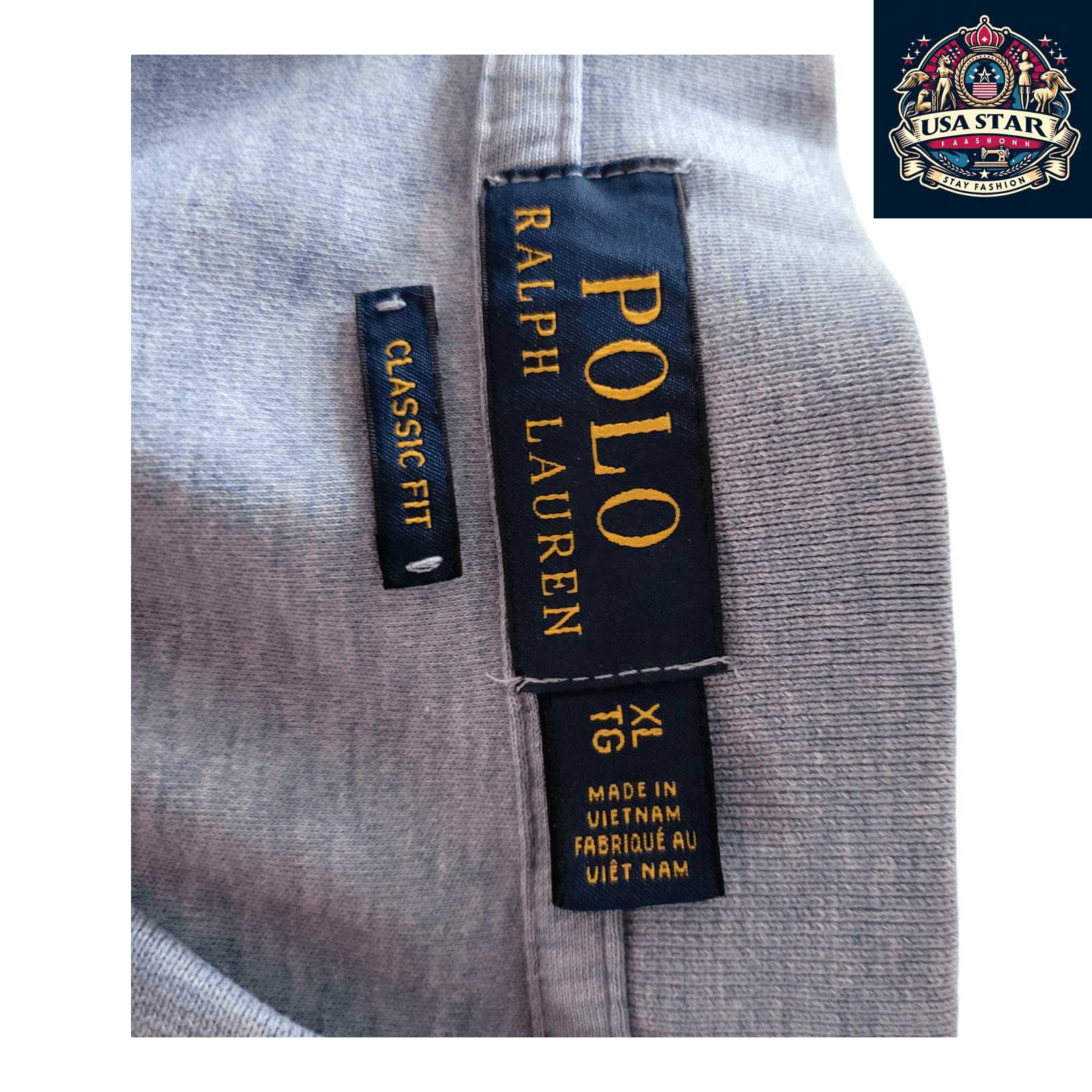 Polo Ralph Lauren Men's Polo Shirt, Classic Fit XL, 100% Cotton, Timeless Blue Style - USASTARFASHION